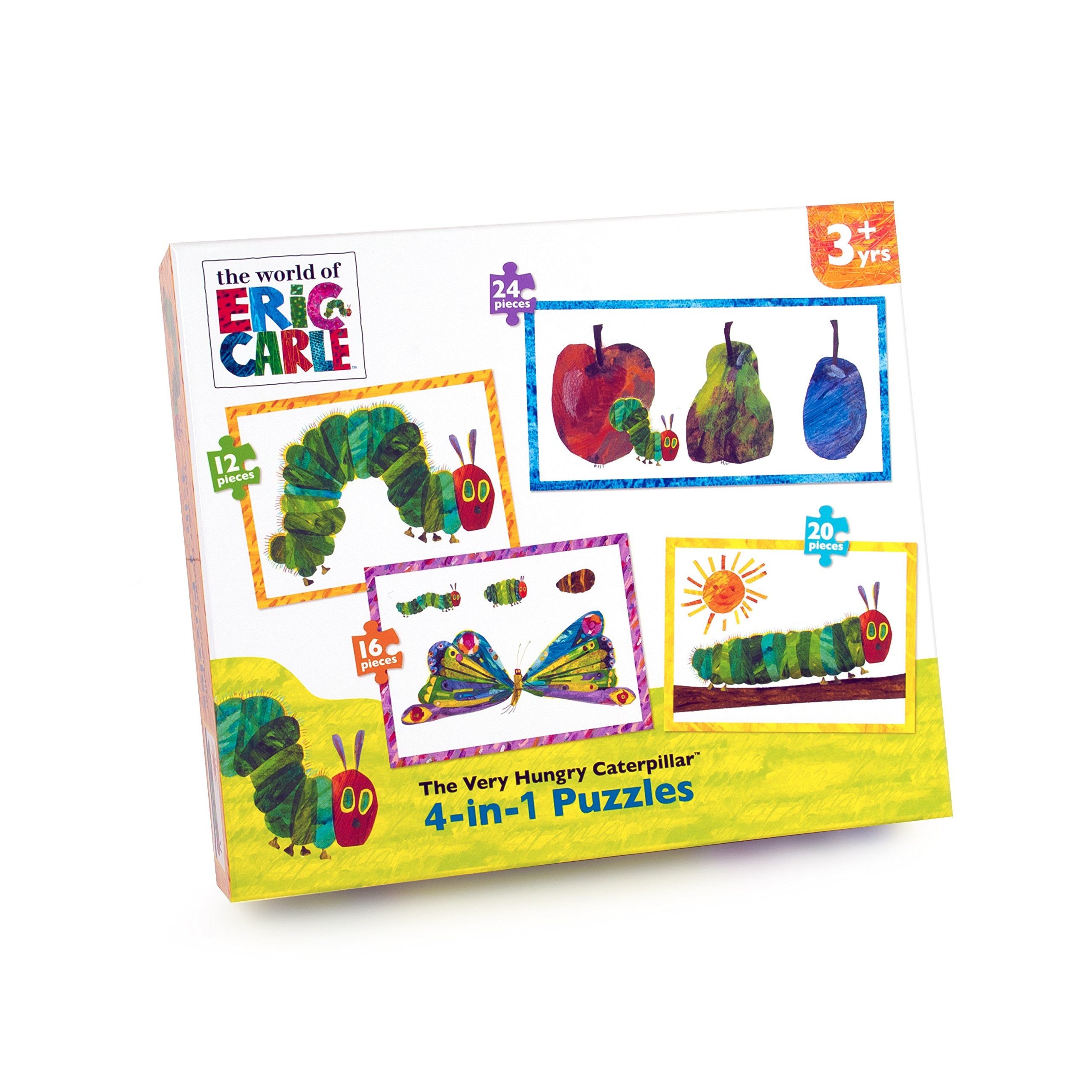 Paul Lamond The Very Hungry Caterpillar 4-in-1 Jigsaw Puzzle Set