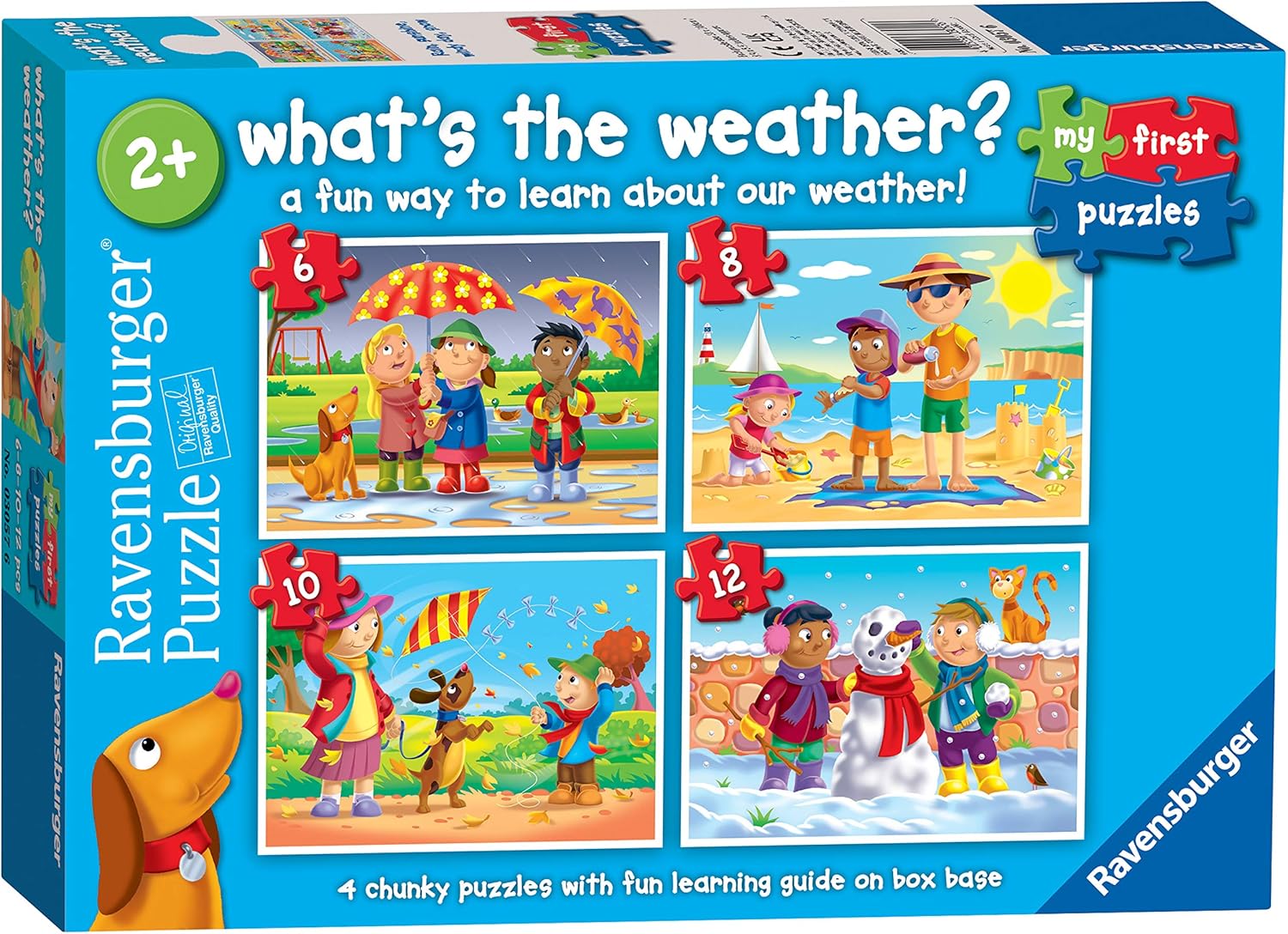 Ravensburger What's The Weather? My First Jigsaw Puzzles for Kids 2 Years Up 1