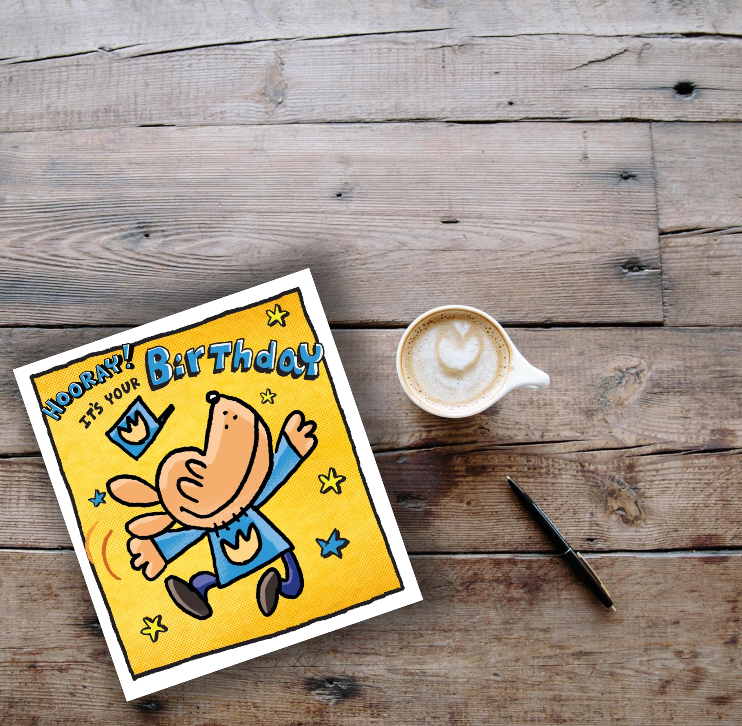 Danilo Promotions LTD Dog Man Birthday Card for Daughter | Standard Size | 50% Recycled Content 4