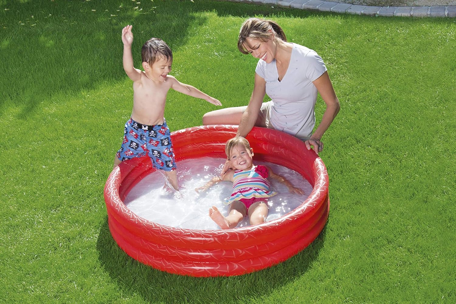 Bestway Splash And Play 3 Ring Play Above Ground Pool 10