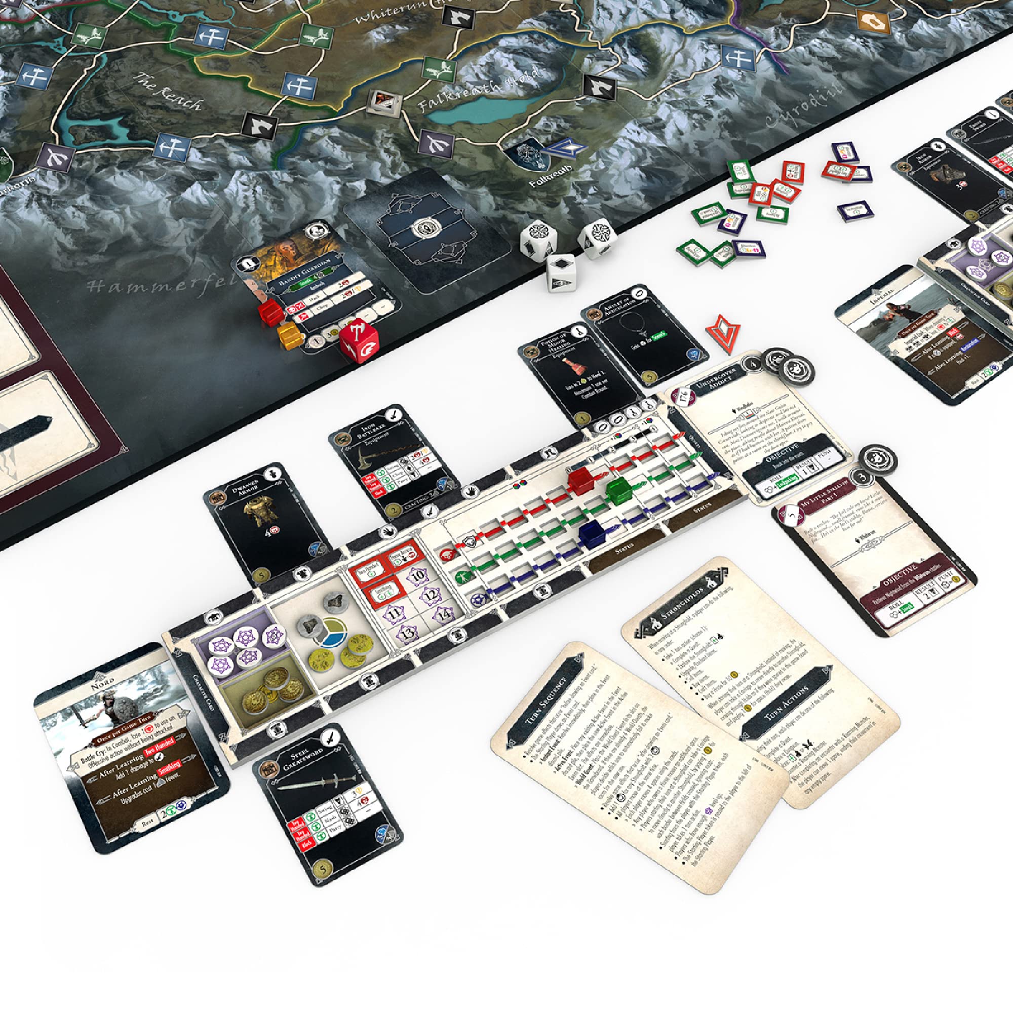 Modiphius The Elder Scrolls: Skyrim - Adventure Board Game 5
