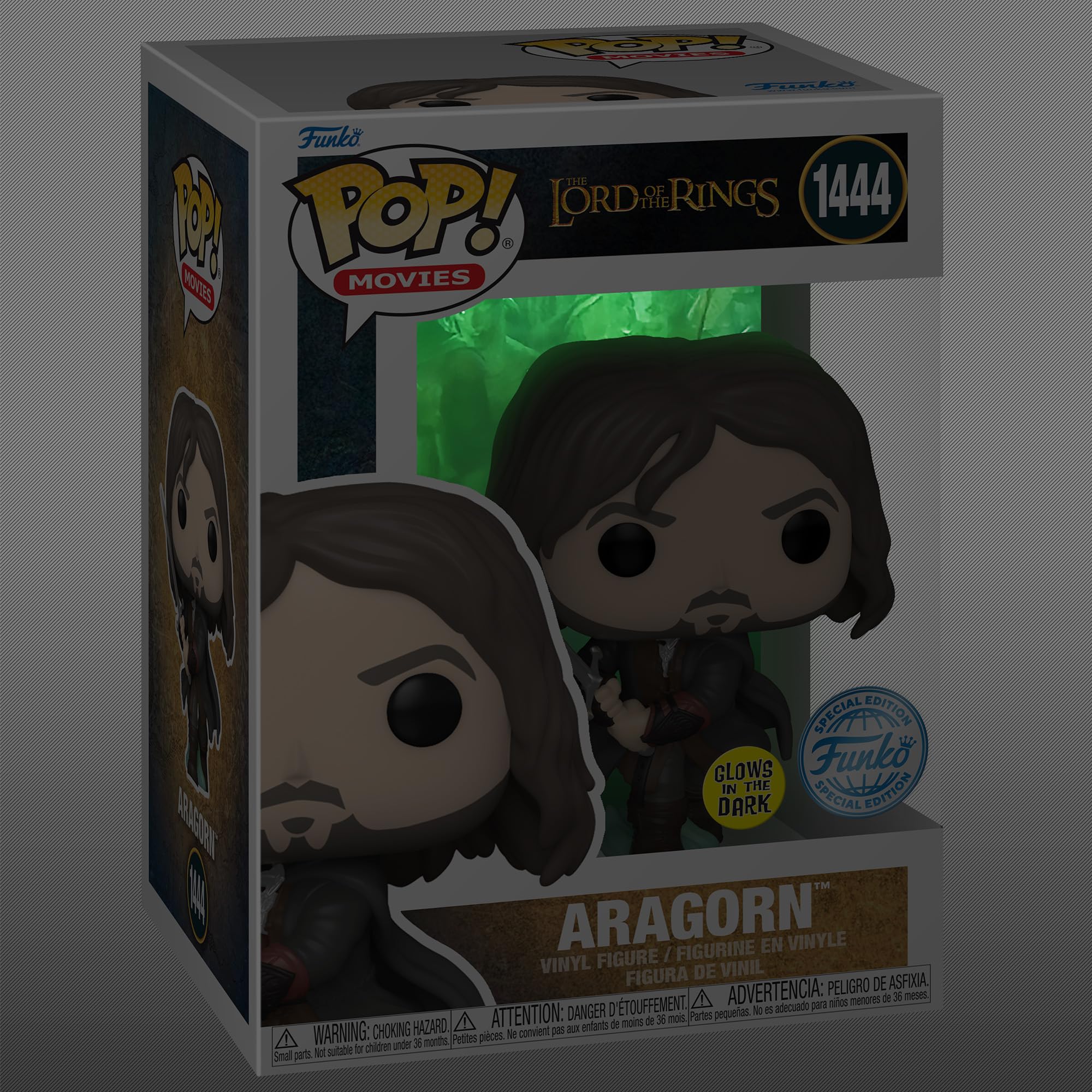 Funko Pop! Movies - Aragorn (Army Of the Dead) Collectible Vinyl Figure | 3.75 Inches 3