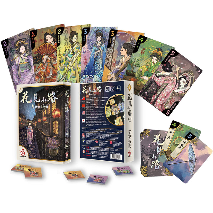 Hanamikoji – Brettspiel