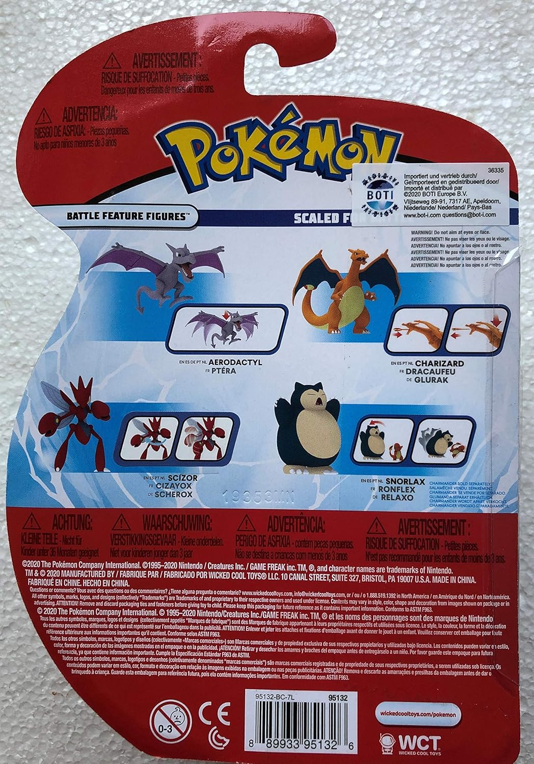 Pokémon Charizard Action Figure - 4.5-Inch with Fire Missile Launch Feature 2