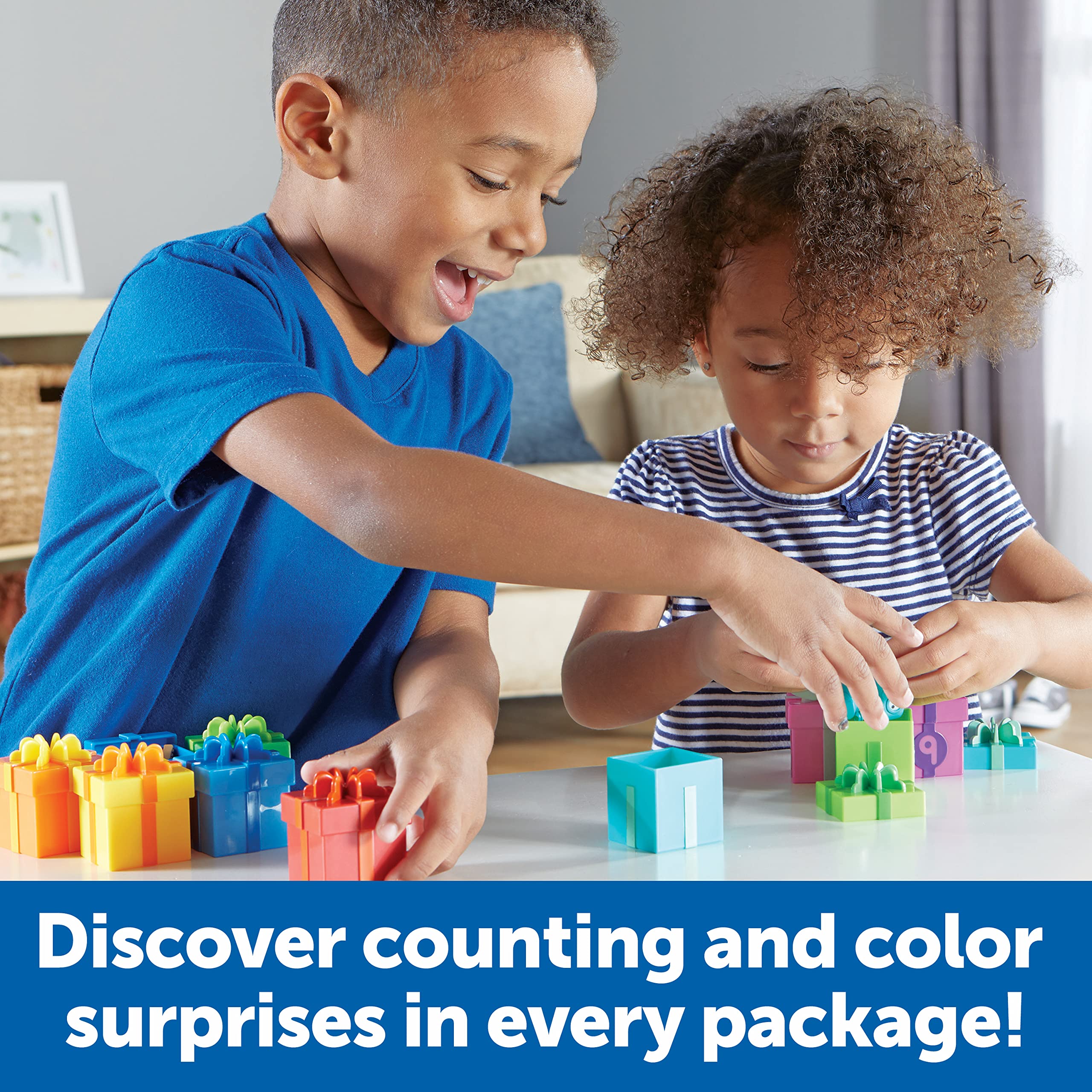 Learning Resources Counting Surprise Party - Educational Toy Playset for Ages 3+ 6
