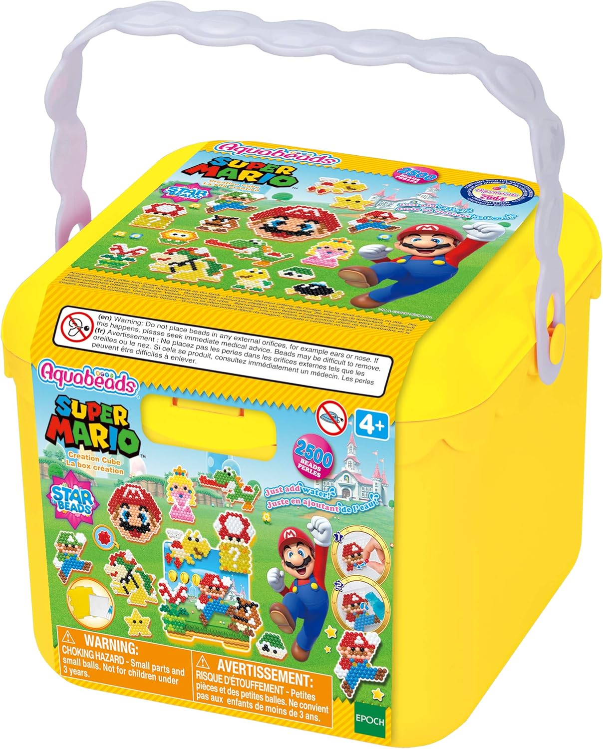 Aquabeads Creation Cube Super Mario - Arts & Crafts Bead Set for Kids 4+ 1
