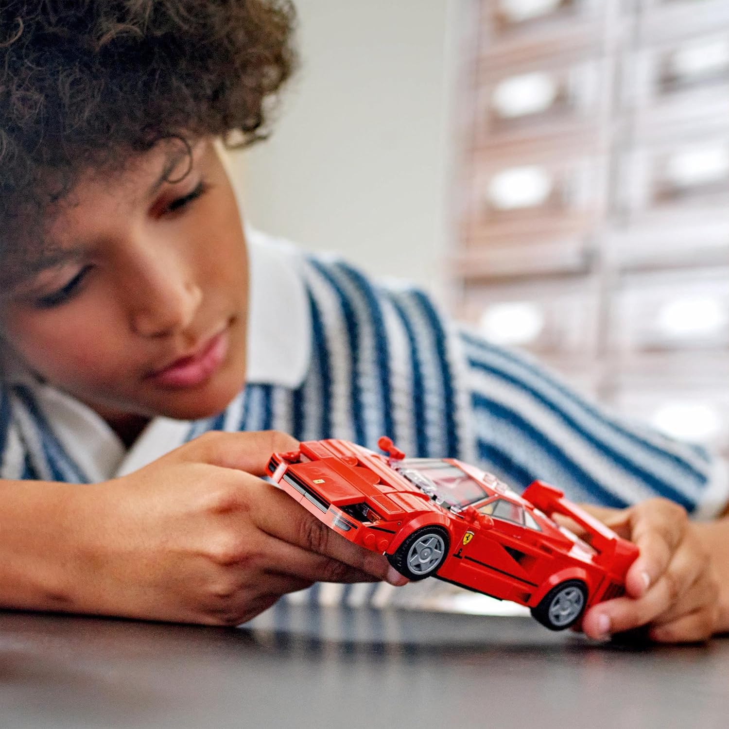 LEGO Speed Champions Ferrari F40 Supercar Buildable Vehicle - 318-Piece Toy Car for Ages 9+ 12
