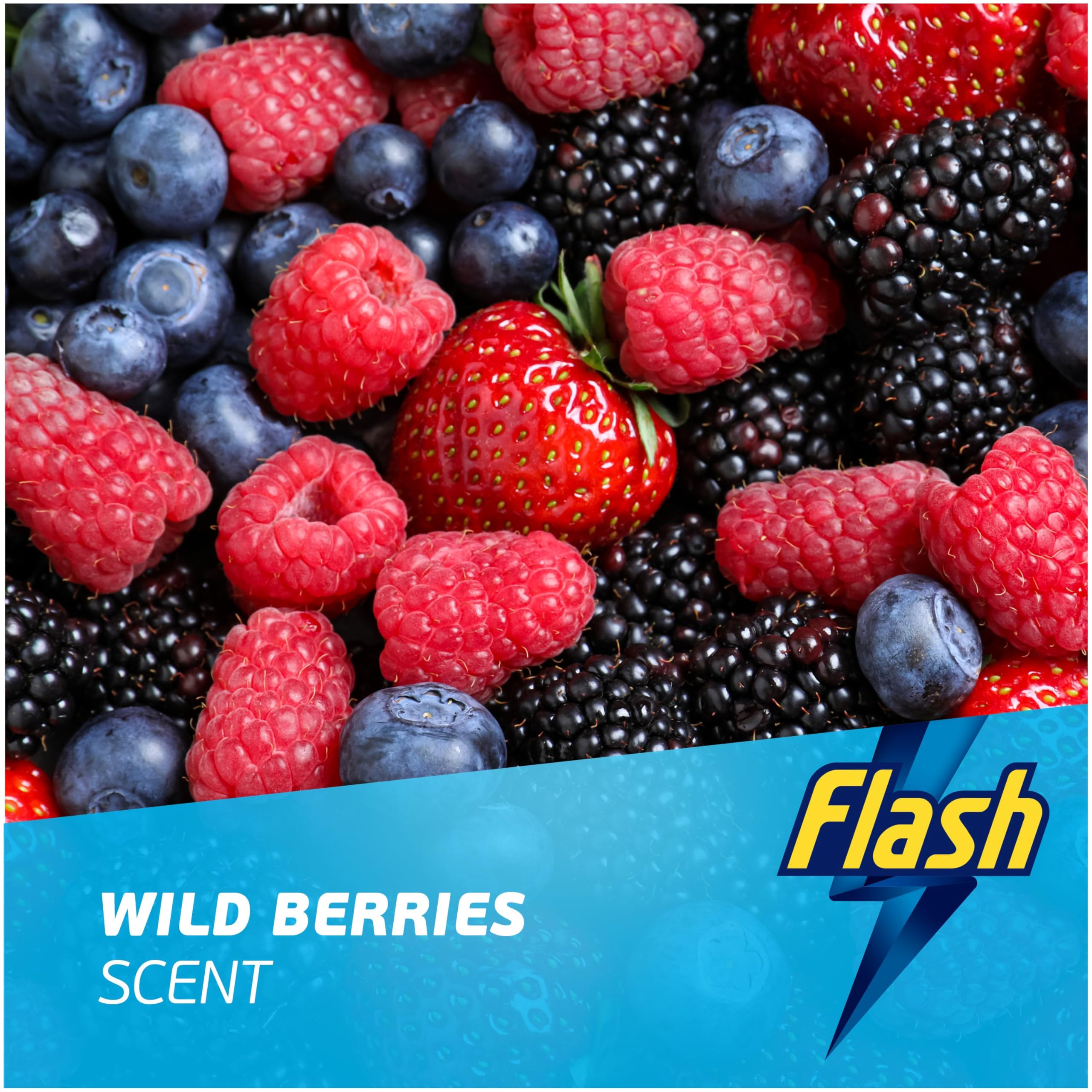FLASH Antibacterial All-Purpose Cleaning Spray Wild Berries Scent 800ml 4