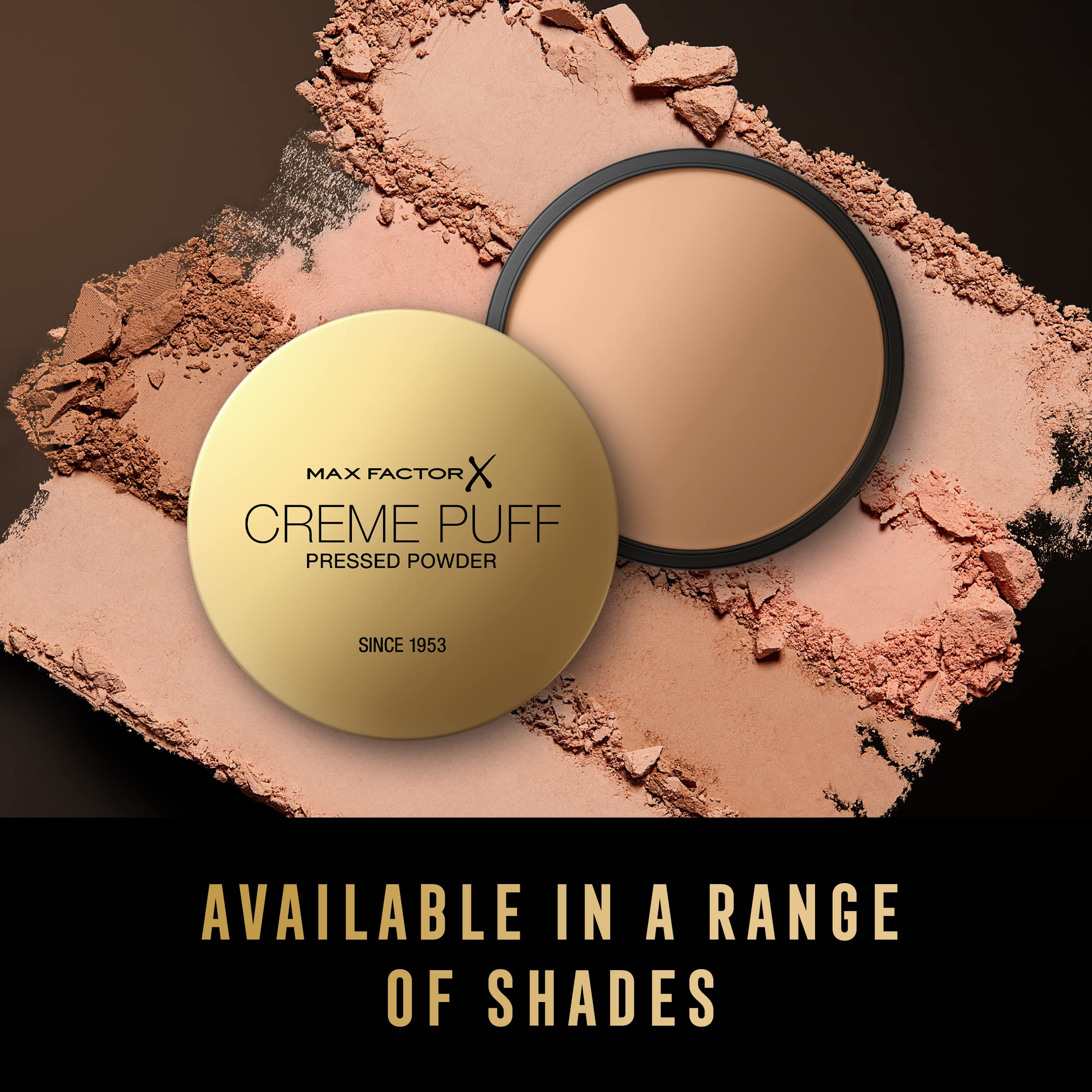 Max Factor Crème Puff Pressed Powder (14g) - Medium Beige 8