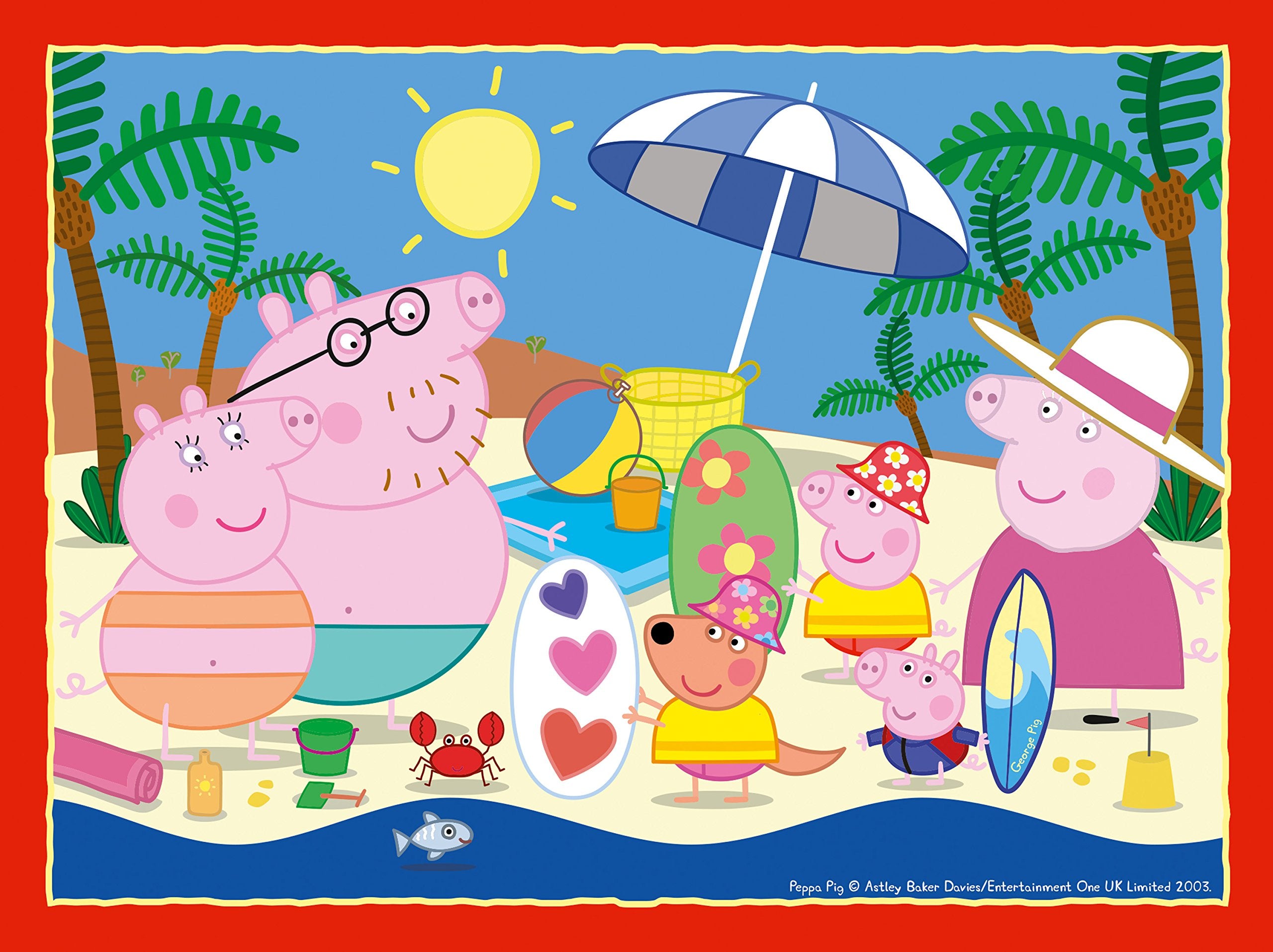 Ravensburger Peppa Pig 4 in a Box Puzzle - 72-Piece Jigsaw for Kids 3 Years and Up 7