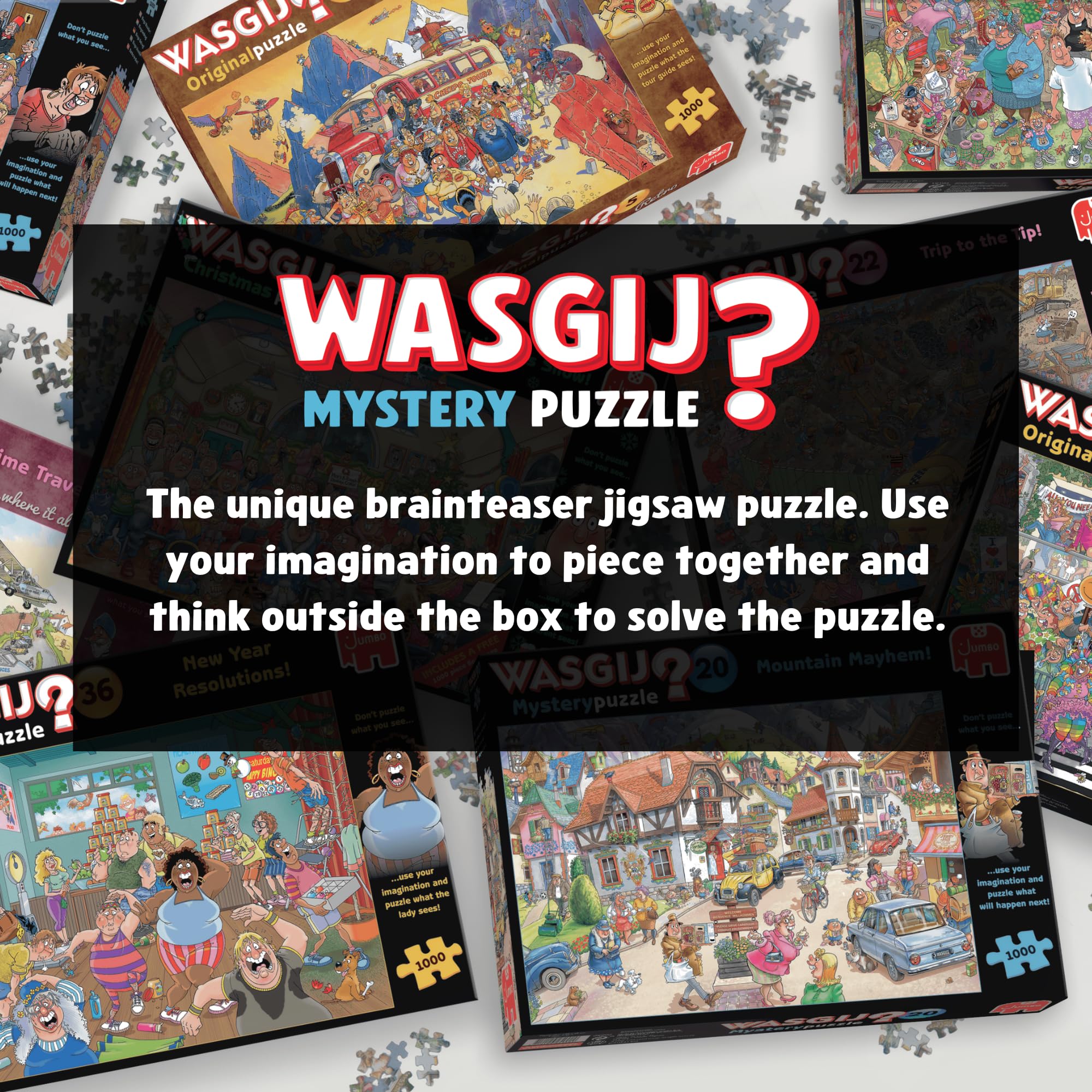 Wasgij Mystery 23: Pooch Parlour - 1000 Piece Jigsaw Puzzle for Adults 3