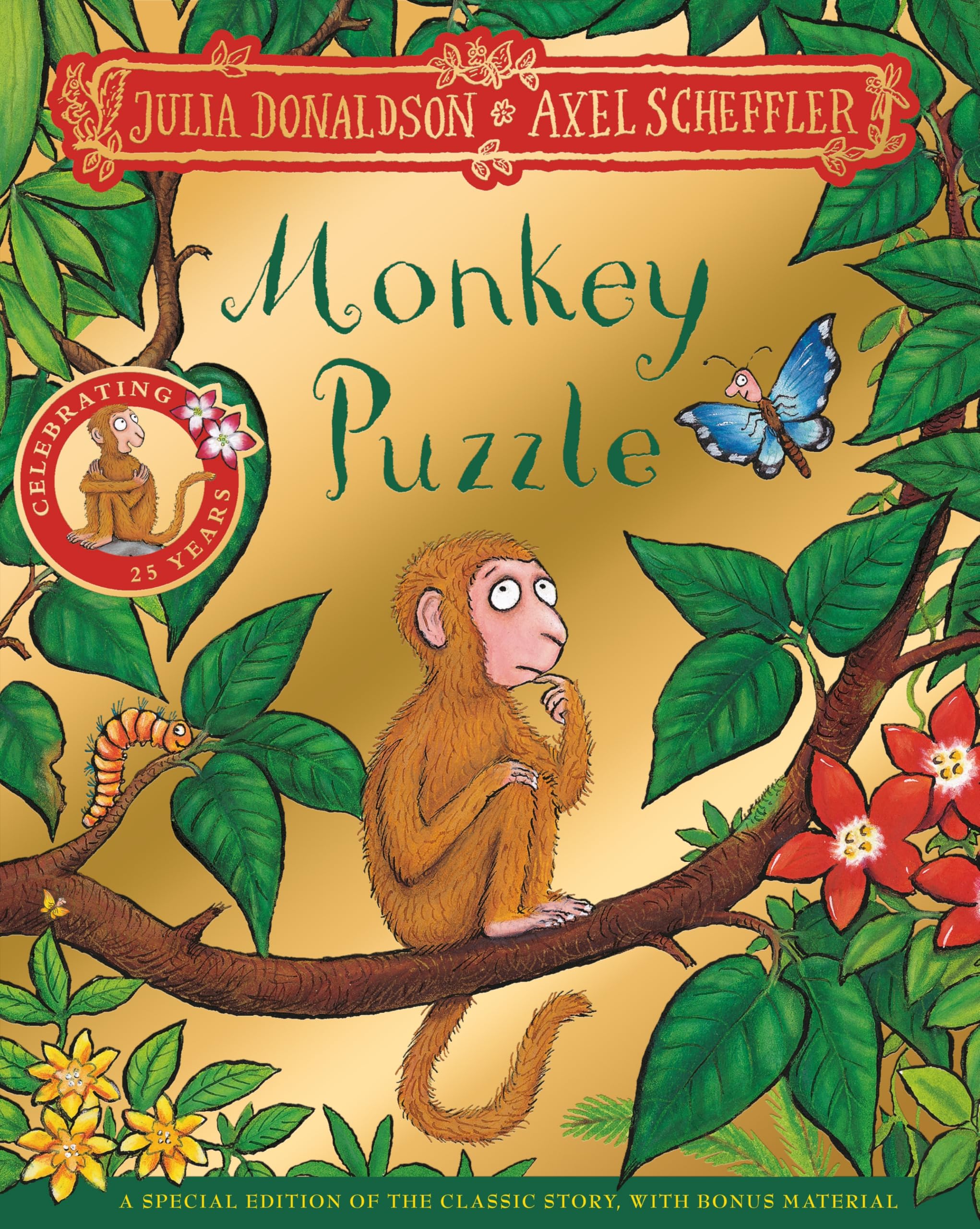 MACMILLAN Monkey Puzzle 25th Anniversary Edition - Julia Donaldson, Axel Scheffler | Paperback