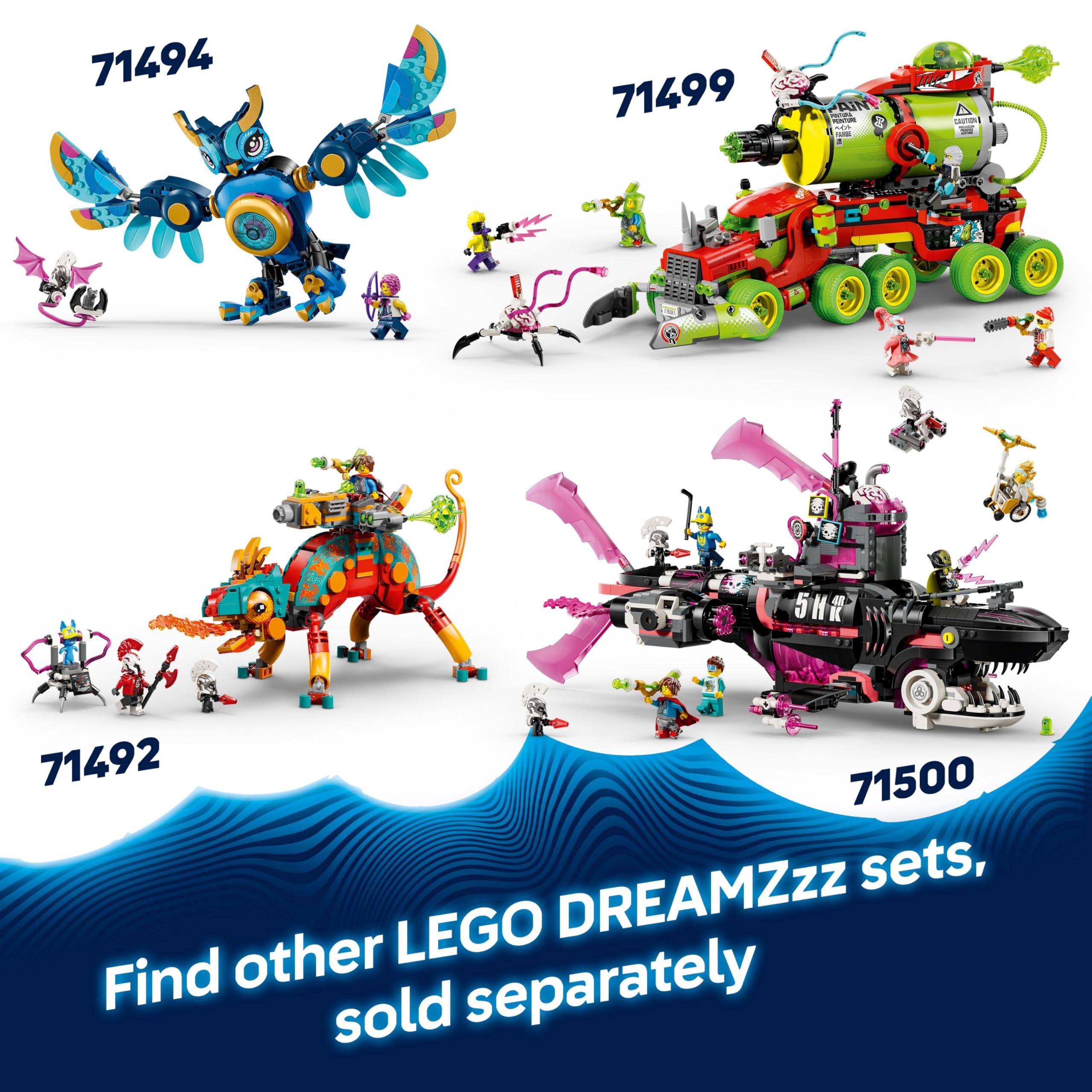 LEGO DREAMZzz Mateo vs. Cyber Brain Mech Building Set - 2-in-1 Robot & Scorpion | Ages 8+ 8