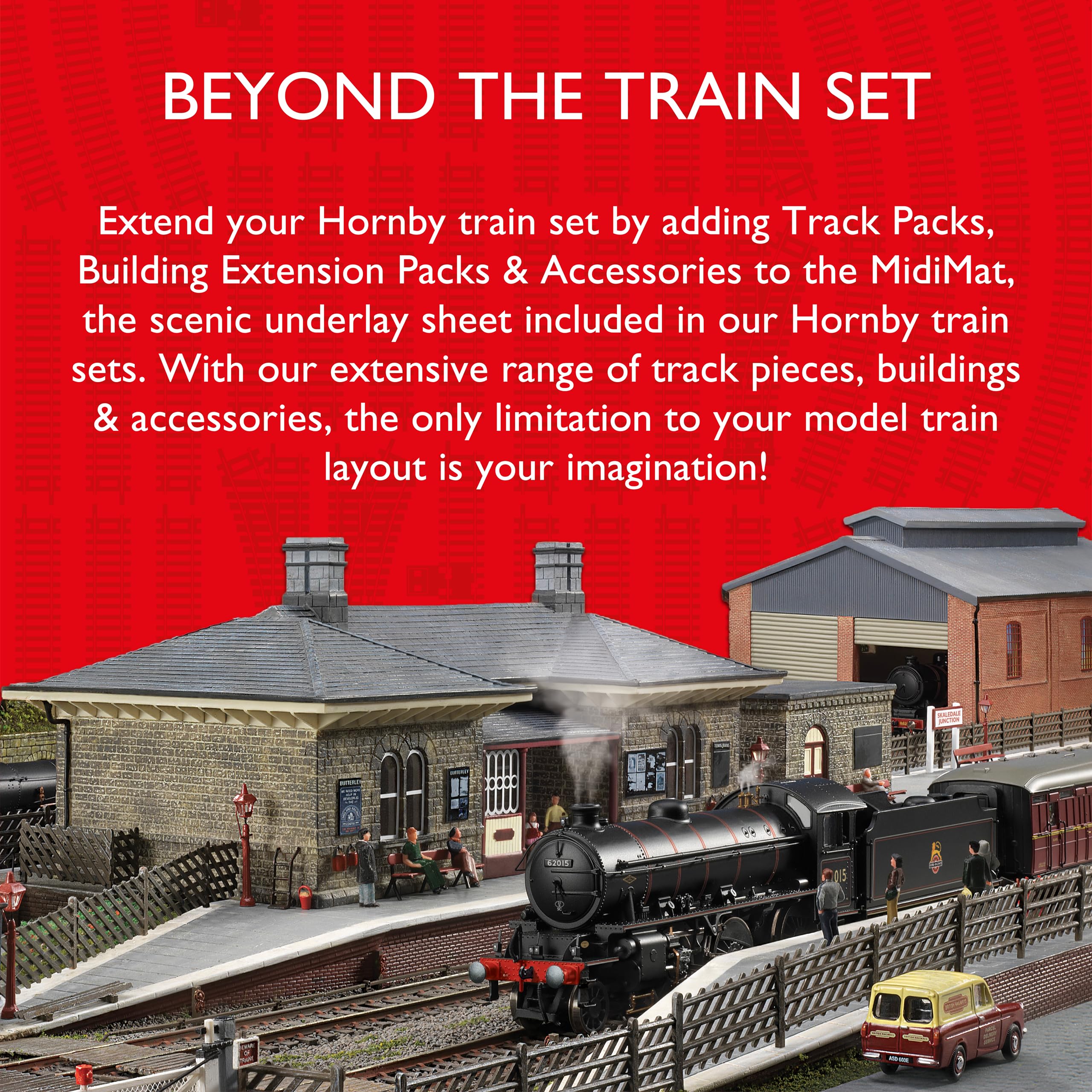 Hornby R207 Replacement Track Pins for OO Gauge Model Railway Sets | Pack of 130 | Plastic 5