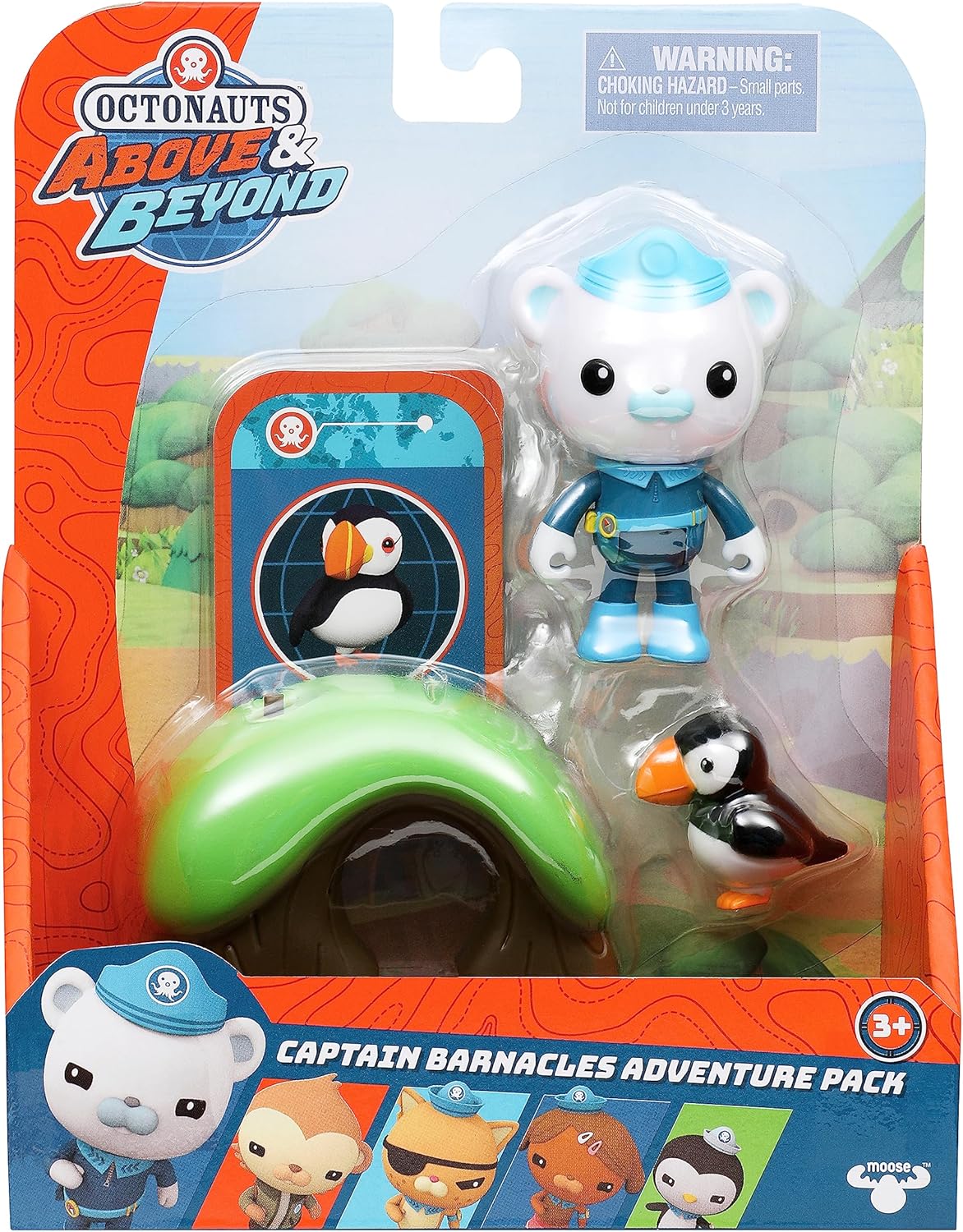 Octonauts 61099 Above & Beyond Deluxe Captain Barnacles Figure - Action Toy for Ages 3-6
