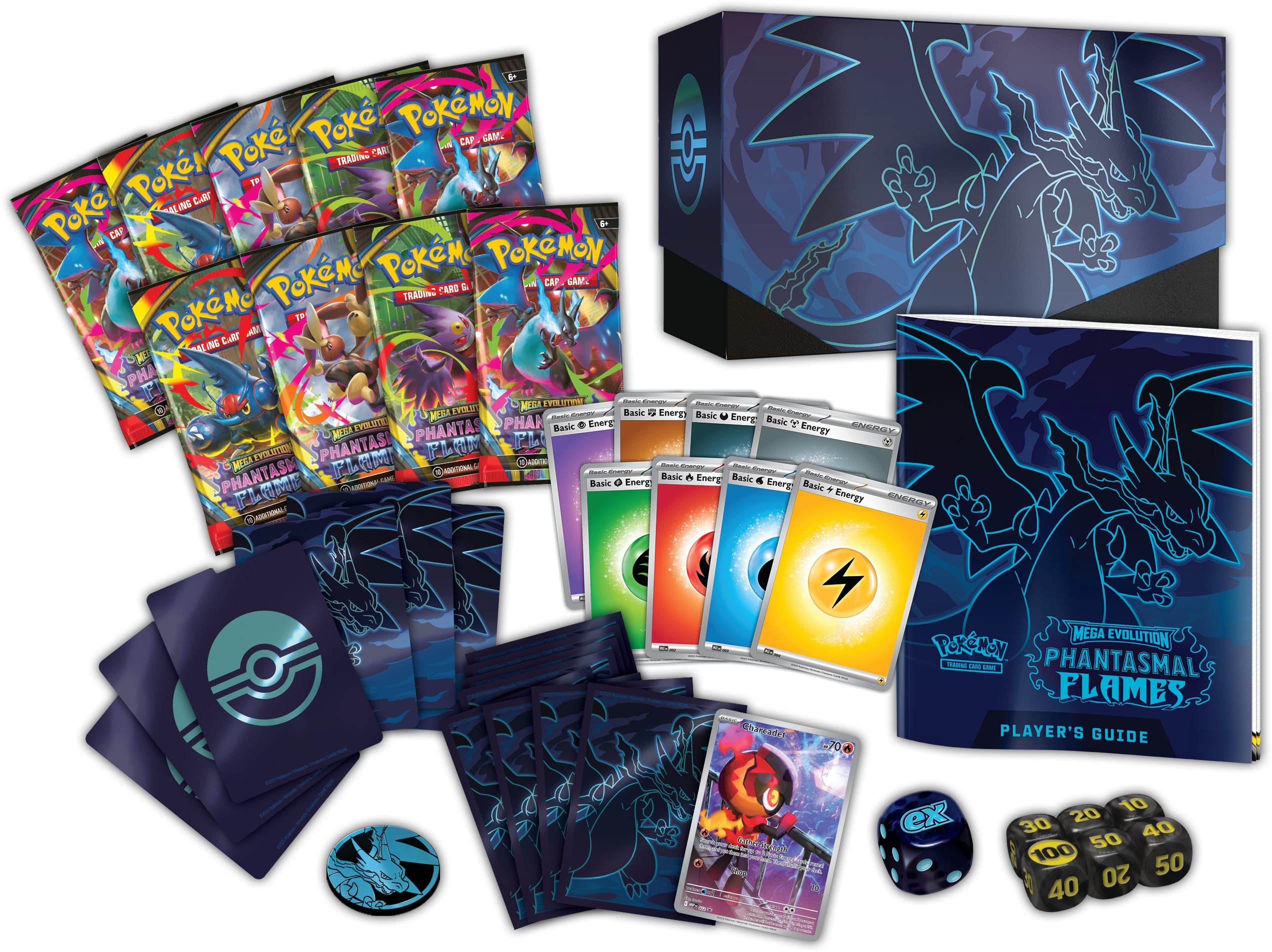 Pokémon TCG: Mega Evolution—Phantasmal Flames Elite Trainer Box 20