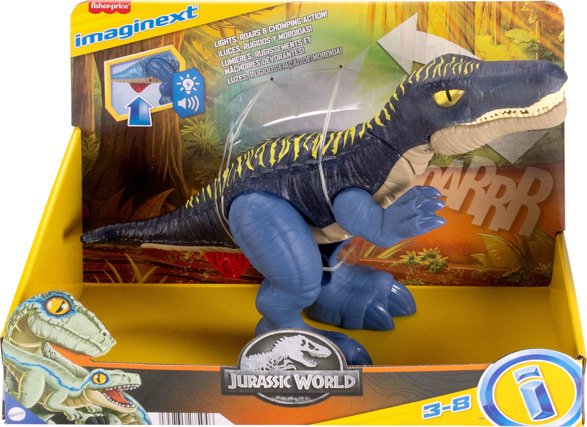 Fisher-Price Imaginext Jurassic World Growl & Glow Baryonyx Dinosaur Toy | Lights & Sound | Ages 3-8 6
