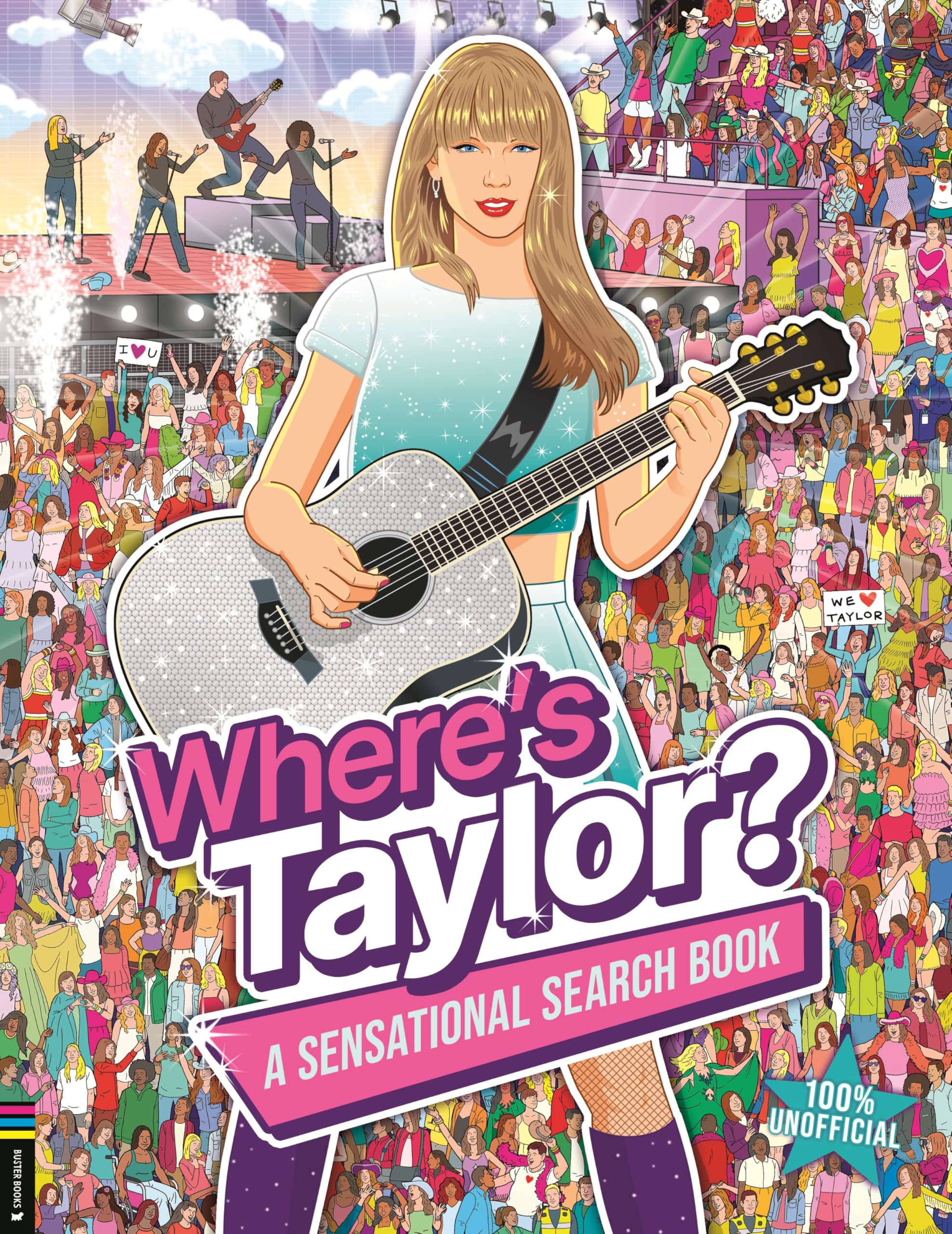 Buster Books Where’s Taylor?: A Sensational Search and Find Book for Ages 7+
