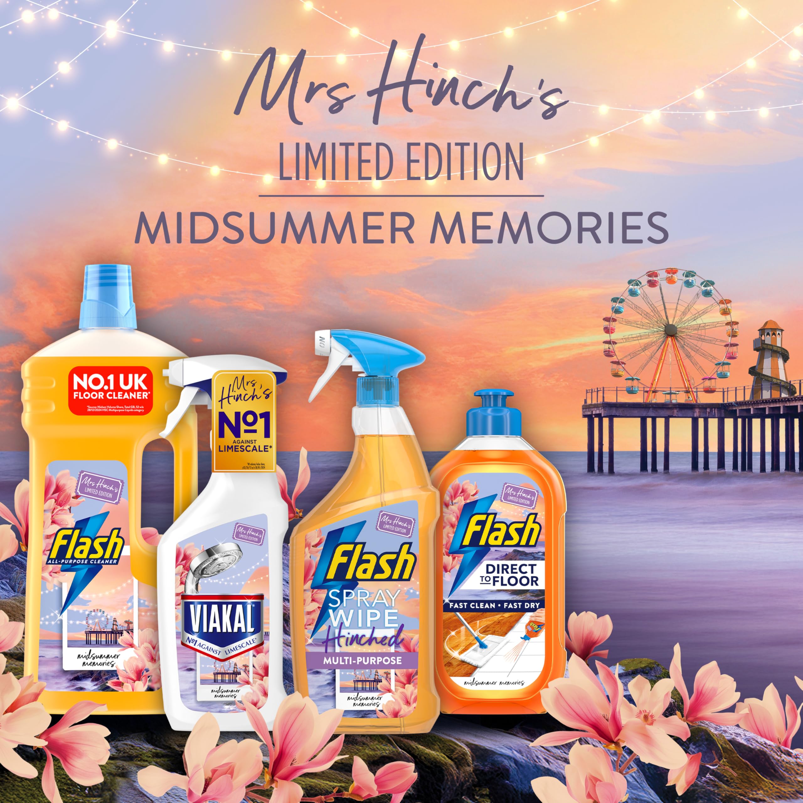 FLASH Mrs Hinch's Midsummer Memories Multi Purpose Spray Wipe Done Cleaner | 800 ml 7