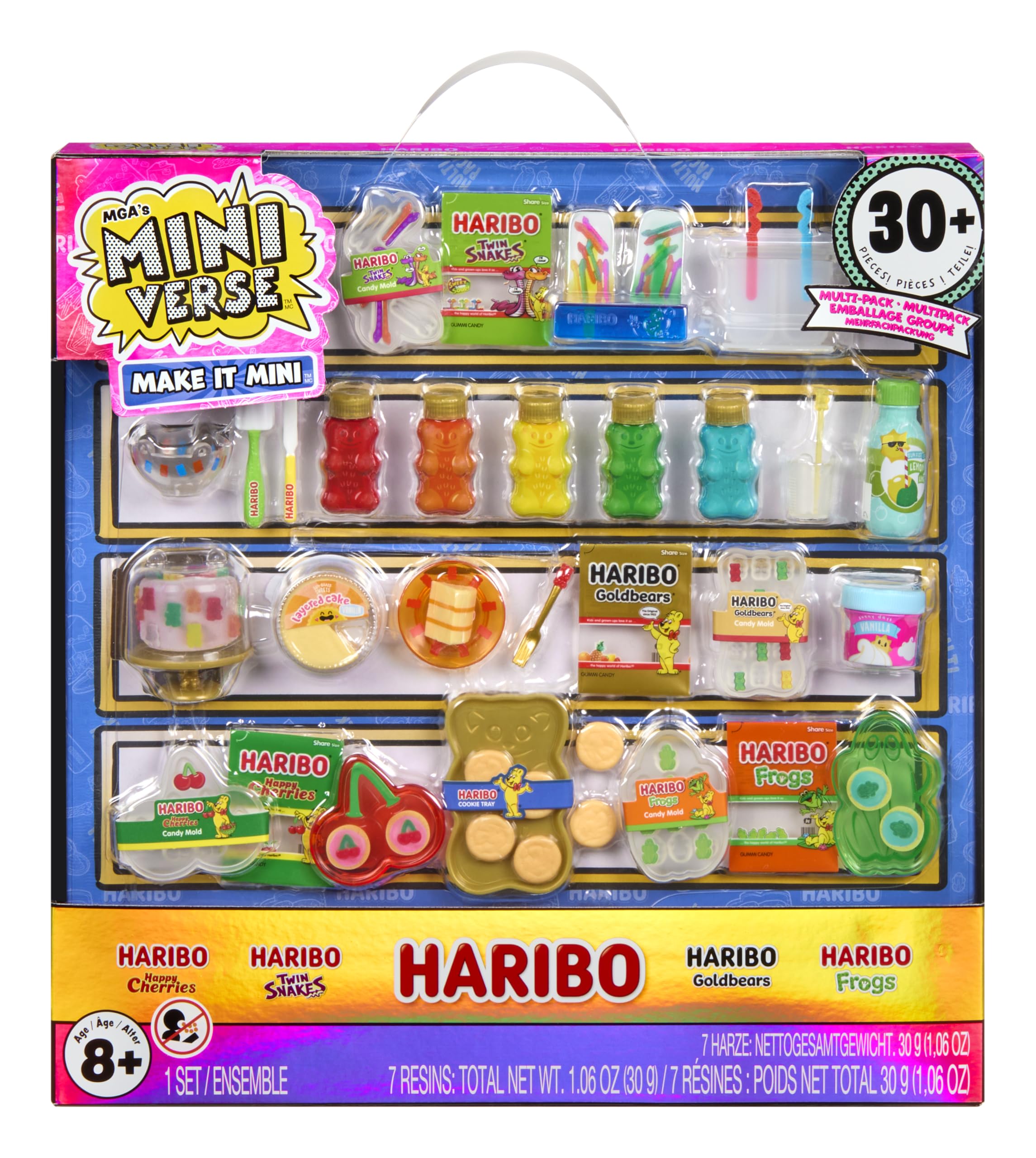 MGA's Miniverse Make It Mini Haribo Multipack - DIY Mini Collectibles with UV-Set Resin
