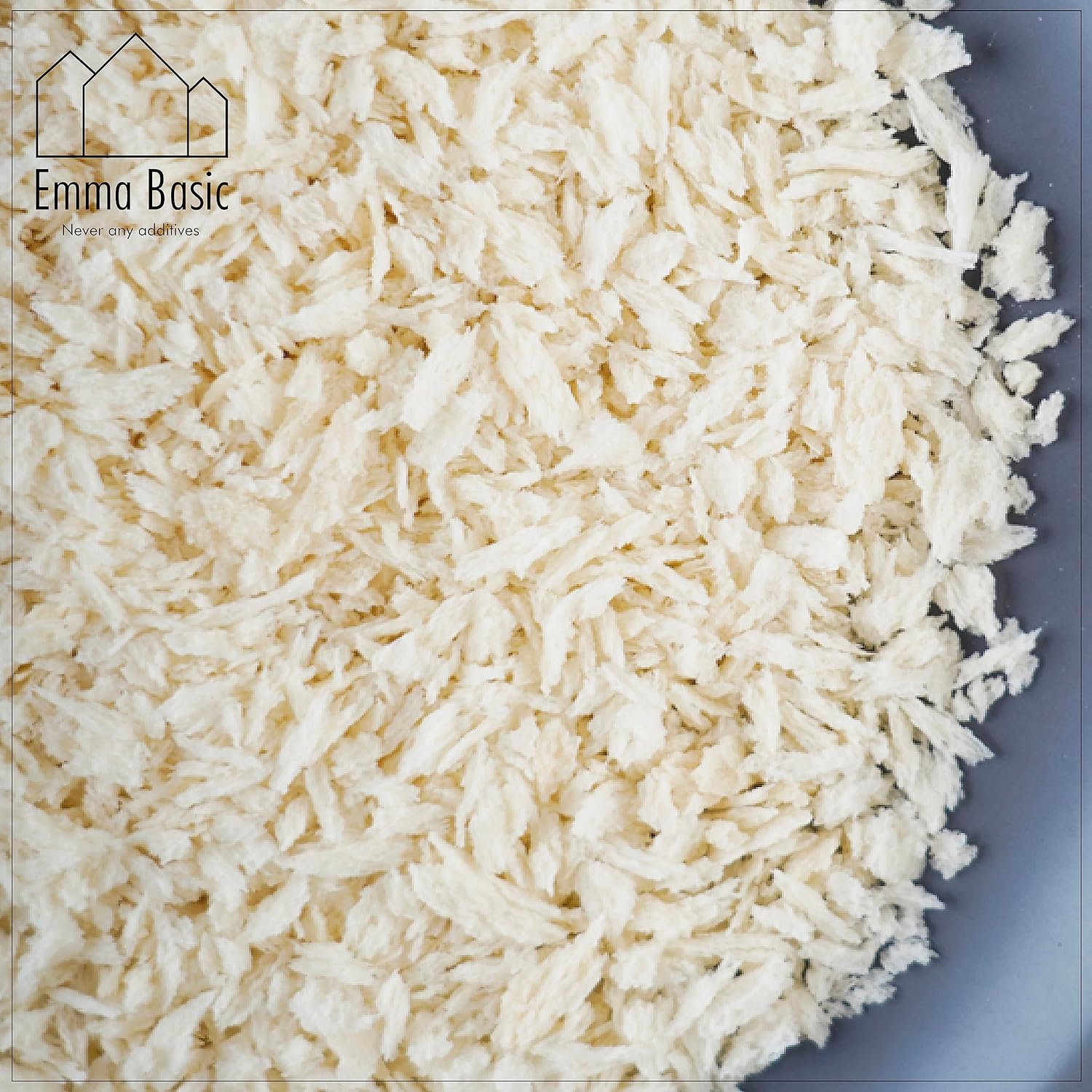 Emma Basic Panko Breadcrumbs 10mm Long Needle Shape 1kg Resealable Bag 4