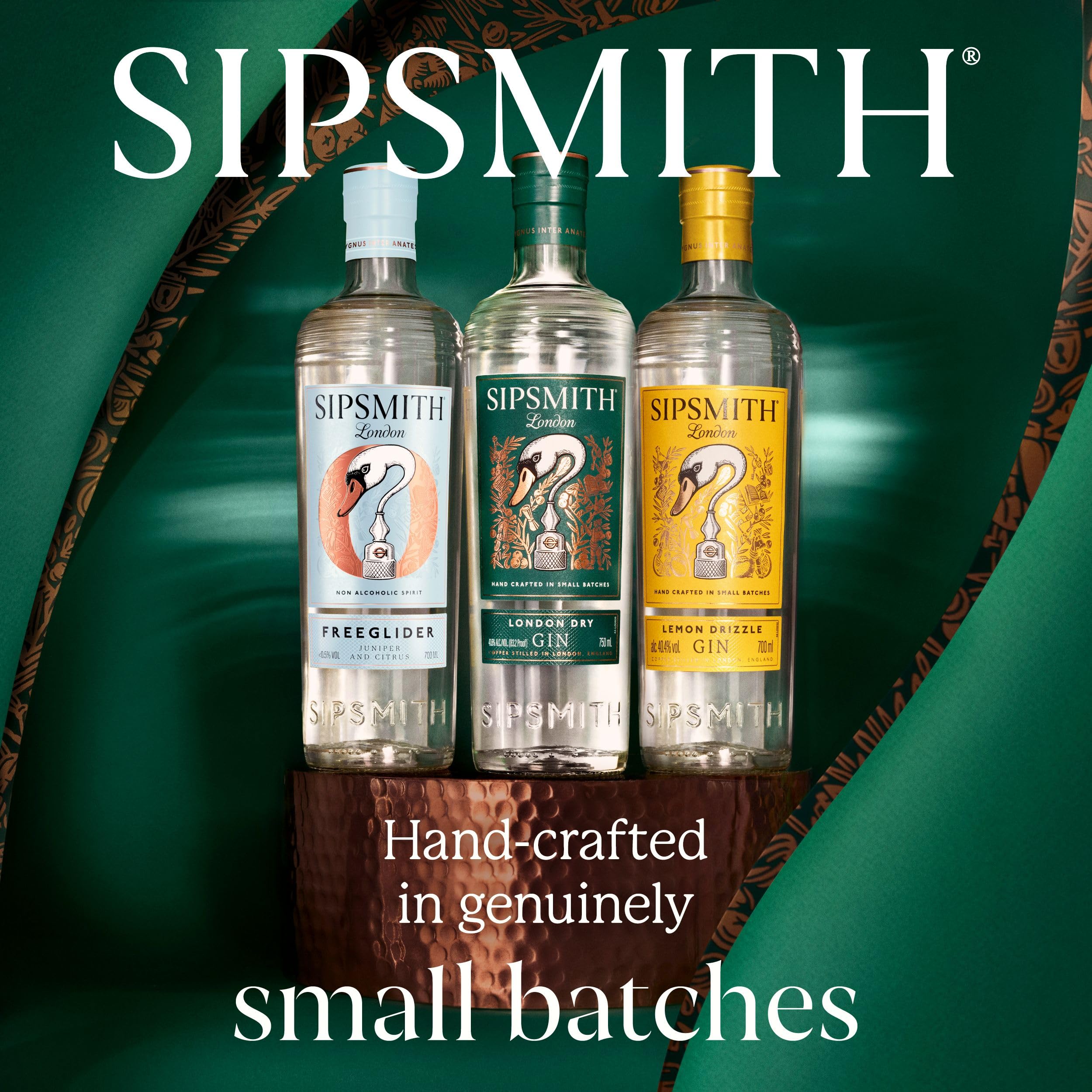 Sipsmith FreeGlider Non-Alcoholic Spirit Alternative - Crafted with Distilled Botanicals | 70cl 6