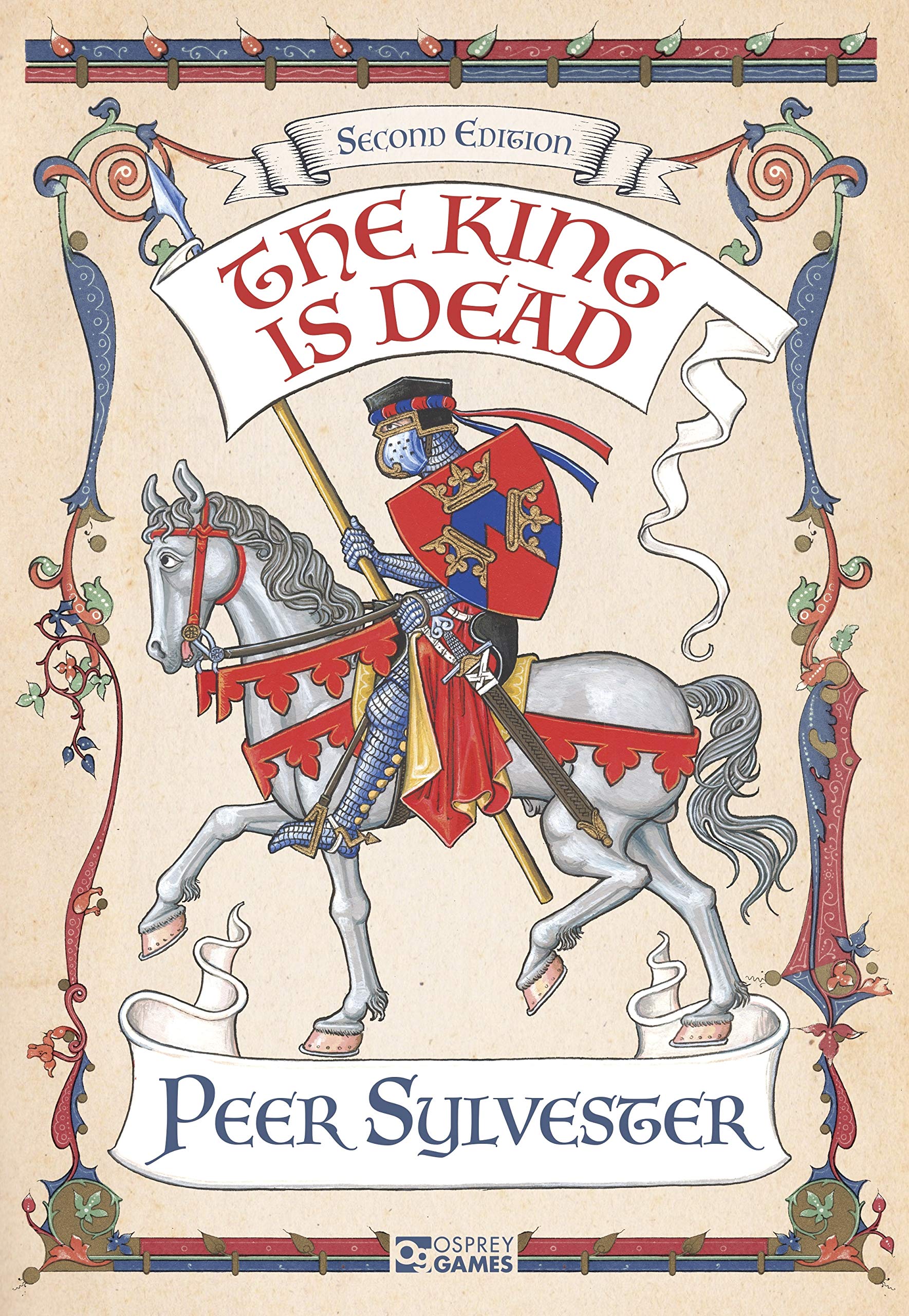 Osprey Games The King is Dead: 2nd Edition Board Game | Ages 14+ | 2-4 Players | 30-45 Min 1