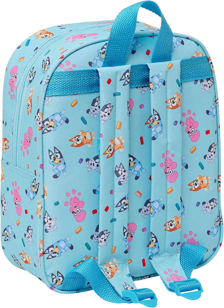 Safta Blue 3D Nursery Backpack - Adaptable to Trolley, Easy Cleaning (M011A-612433011)