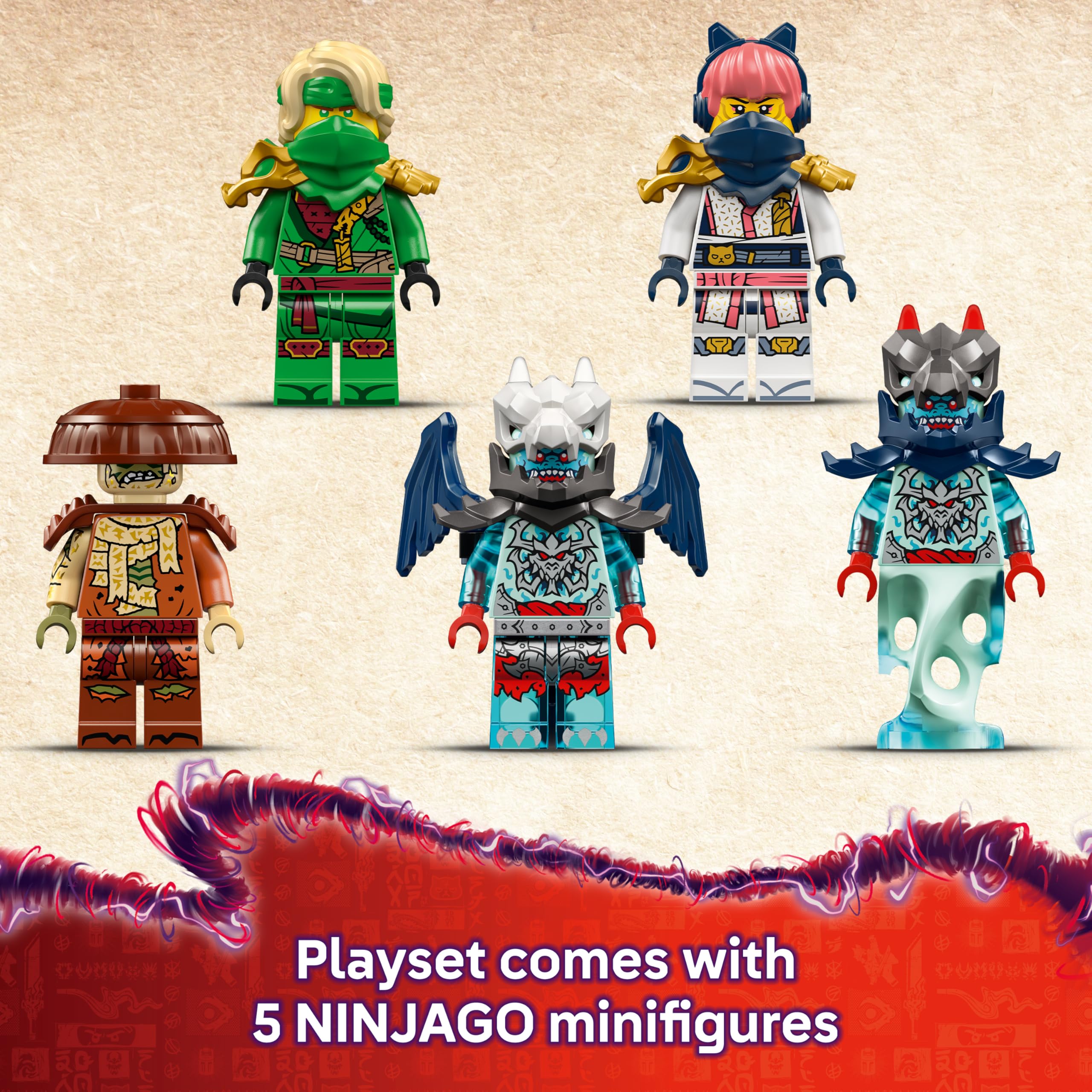 LEGO NINJAGO Lloyd’s Jet Mech 71845 - Transforming Mech/Jet, Dragon, Bike | Ages 9+ 6