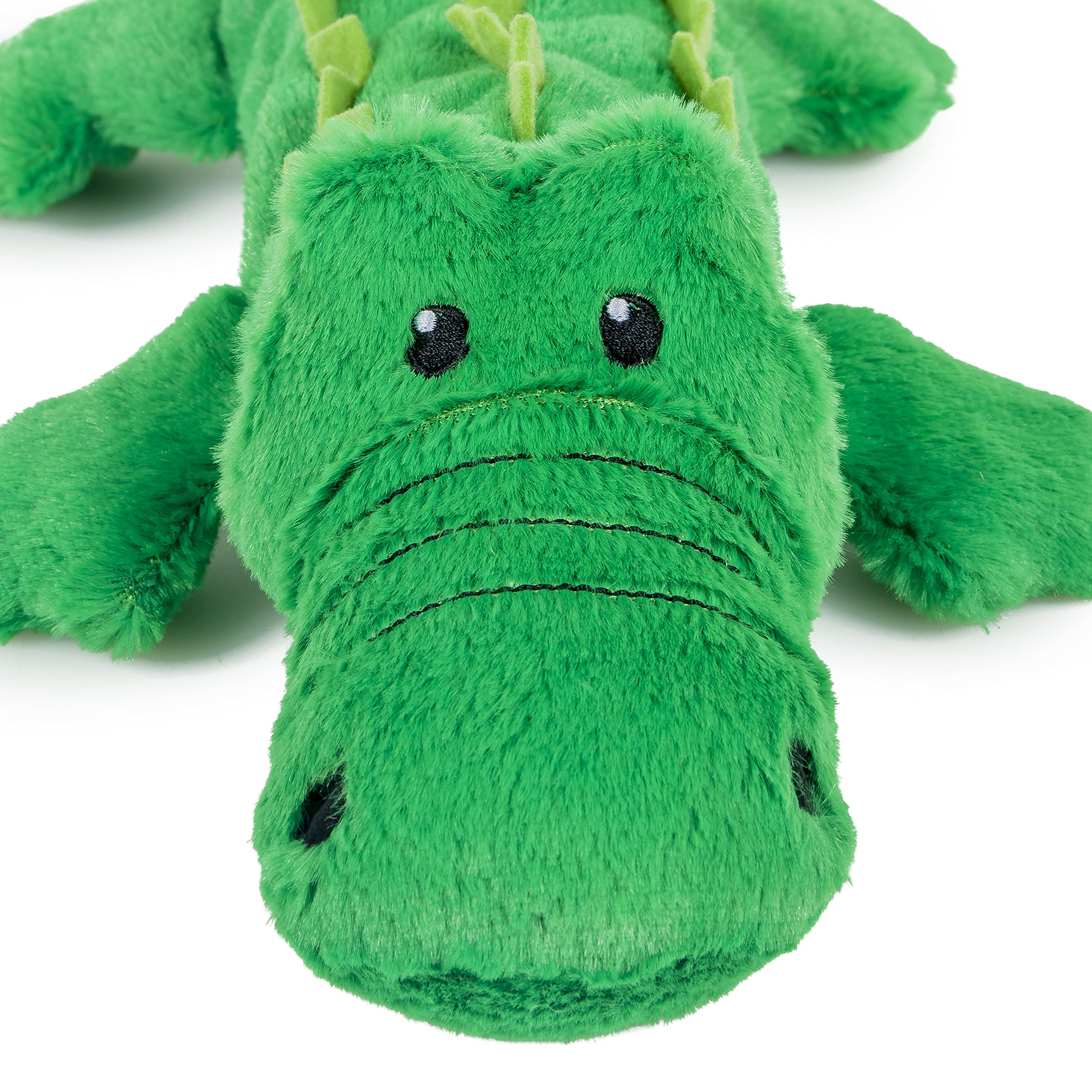 Petface Planet Carlos the Crocodile Eco Friendly Plush Dog Toy for Large Breeds | Recycled Material
