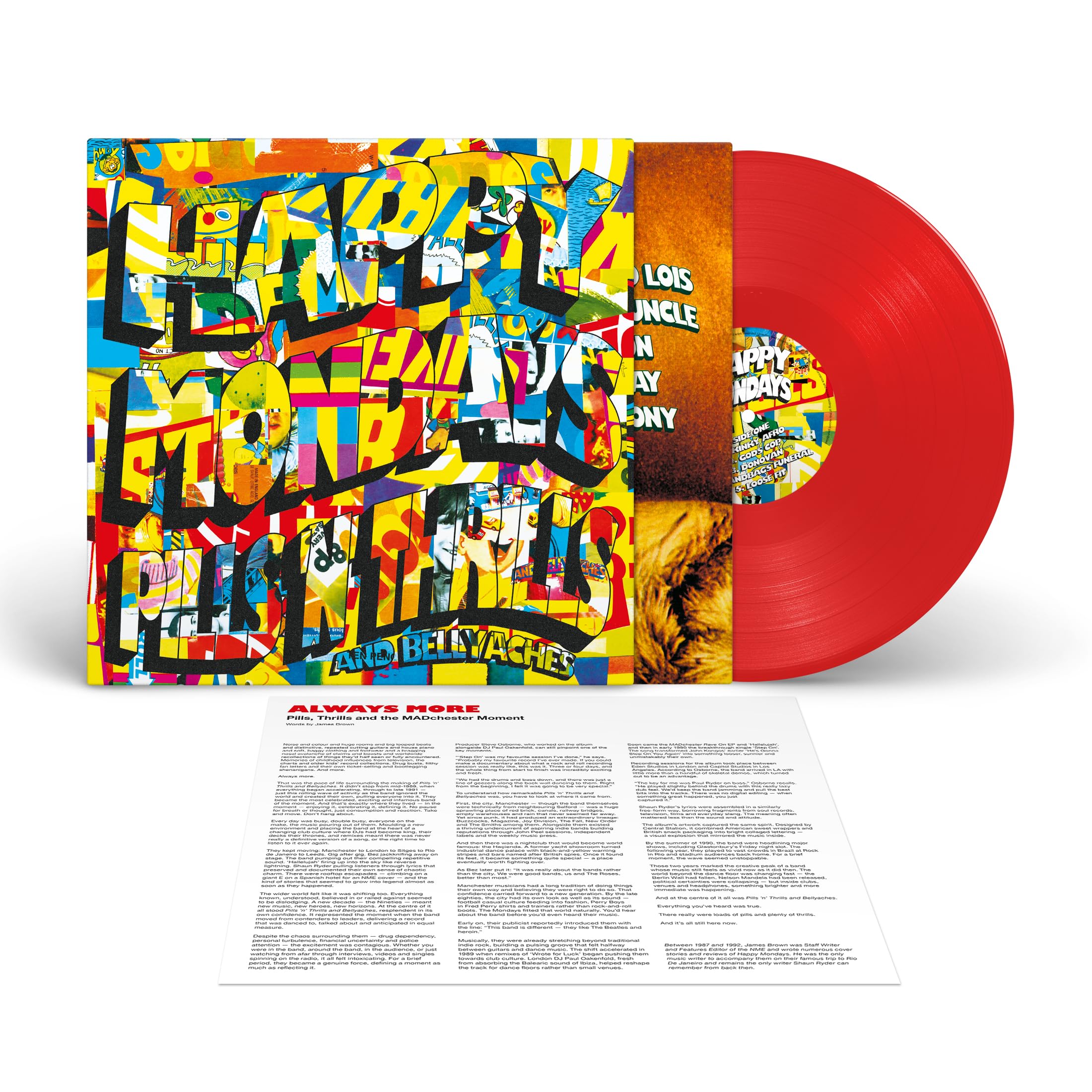 Happy Mondays - Pills 'n' Thrills and Bellyaches [Red Vinyl]