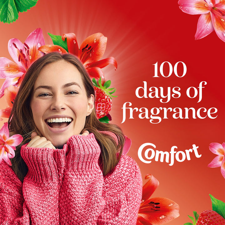Comfort - Perfume Creations Strawberry & Lily Fabric Conditioner (900 ml)