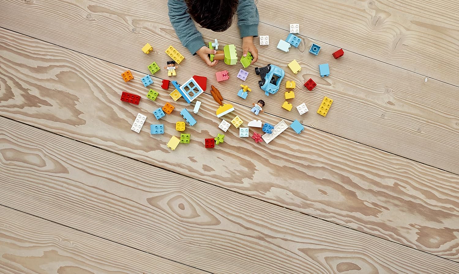 LEGO DUPLO Classic Brick Box 10913 - Educational Building Set for Toddlers 18 Months+ 2