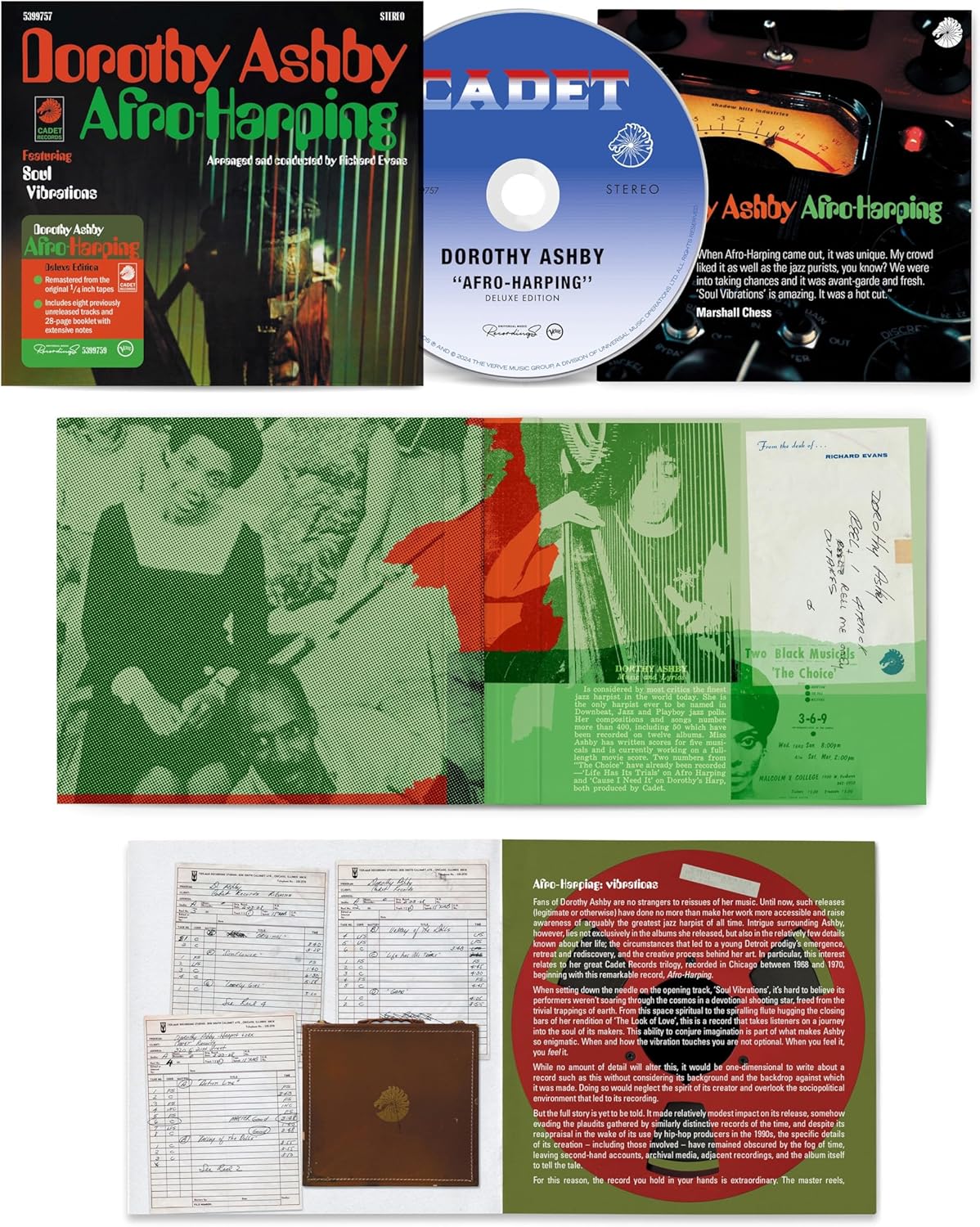 Dorothy Ashby - Afro-Harping Deluxe [Audio CD] 1