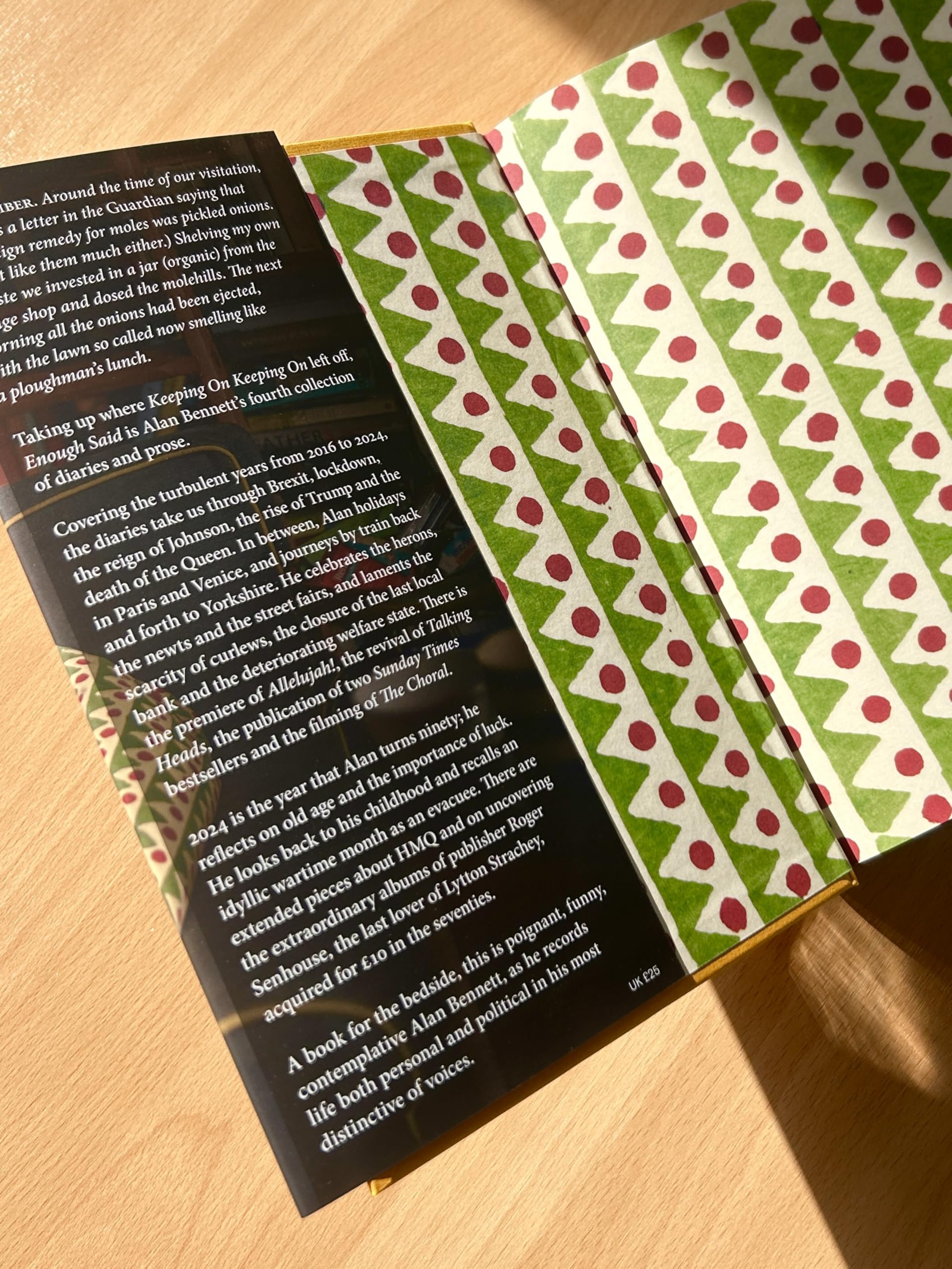 Bennett, Alan - Enough Said: The Instant Number 1 Sunday Times Bestseller | Hardcover 4