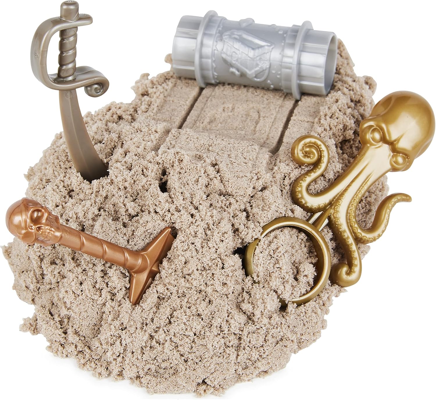 Kinetic Sand Treasure Hunt Playset - 9 Surprise Reveals for Kids Ages 3+ 9
