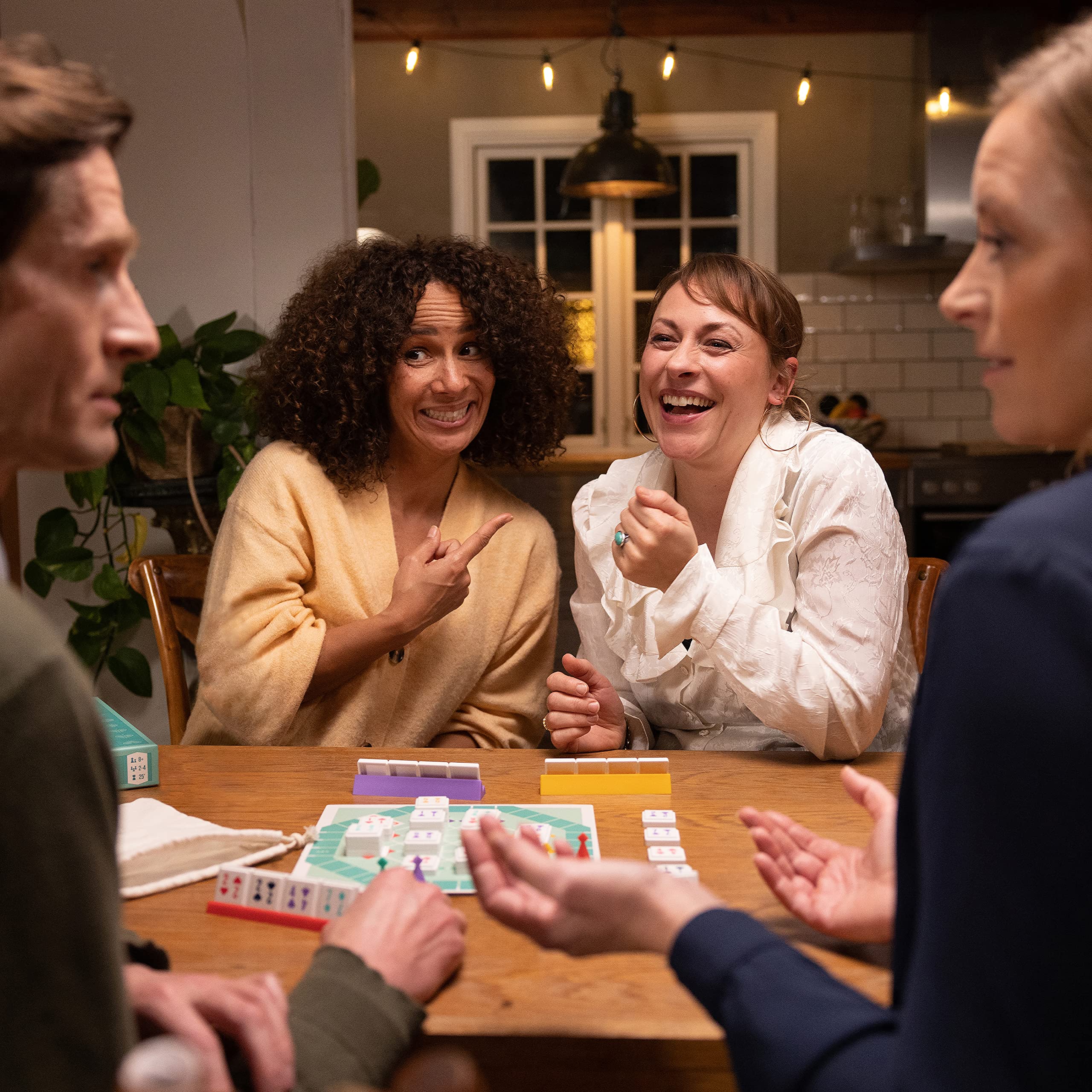 Bezzerwizzer SETUP Tile Rummy Board Game for Families, Ages 8+, 2-4 Players, 25-Minute Playtime 3