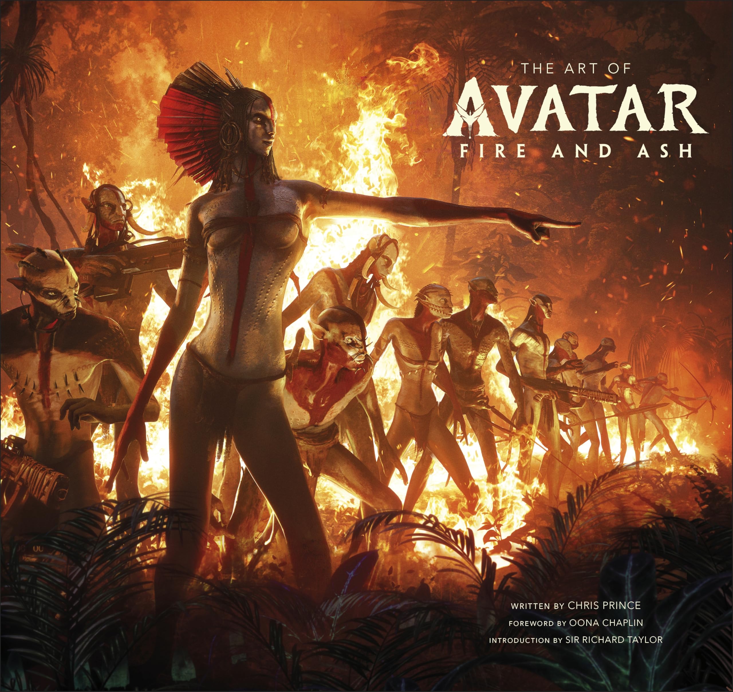 DK The Art of Avatar Fire and Ash Hardcover Book by Chris Prince | Official Artbook