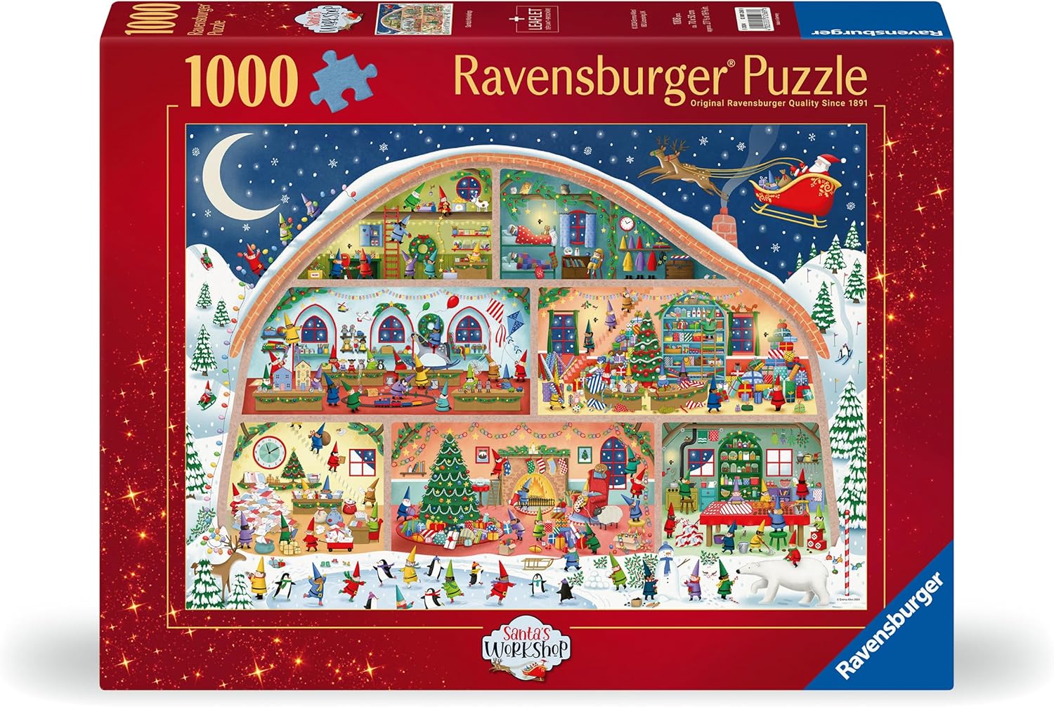 Ravensburger Christmas Jigsaw Puzzle - 1000 Pieces for Adults & Kids 12+ 5