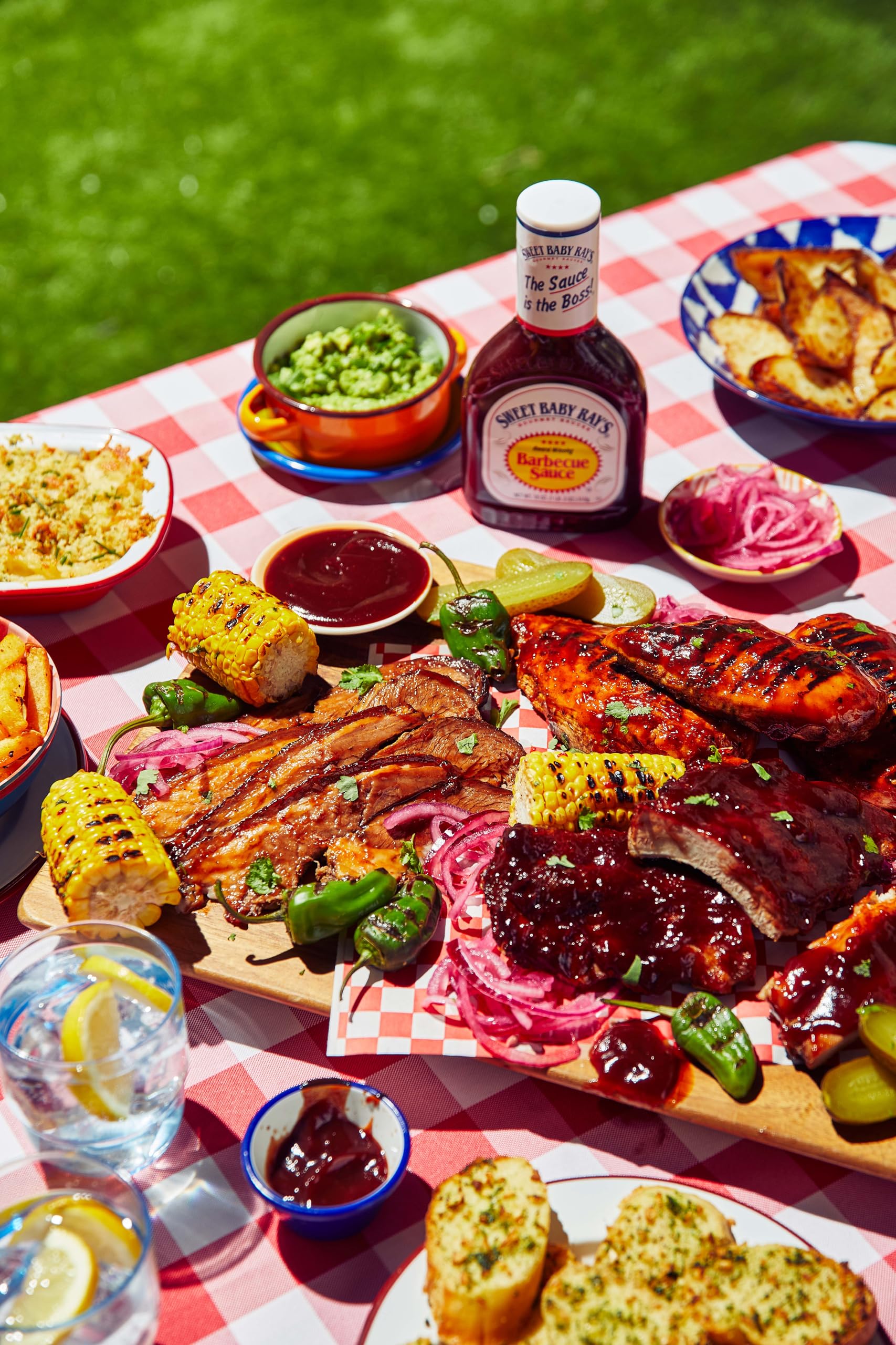 Sweet Baby Ray's Original BBQ Sauce - 18 oz Bottle, Sweet and Tangy Barbecue Sauce 5