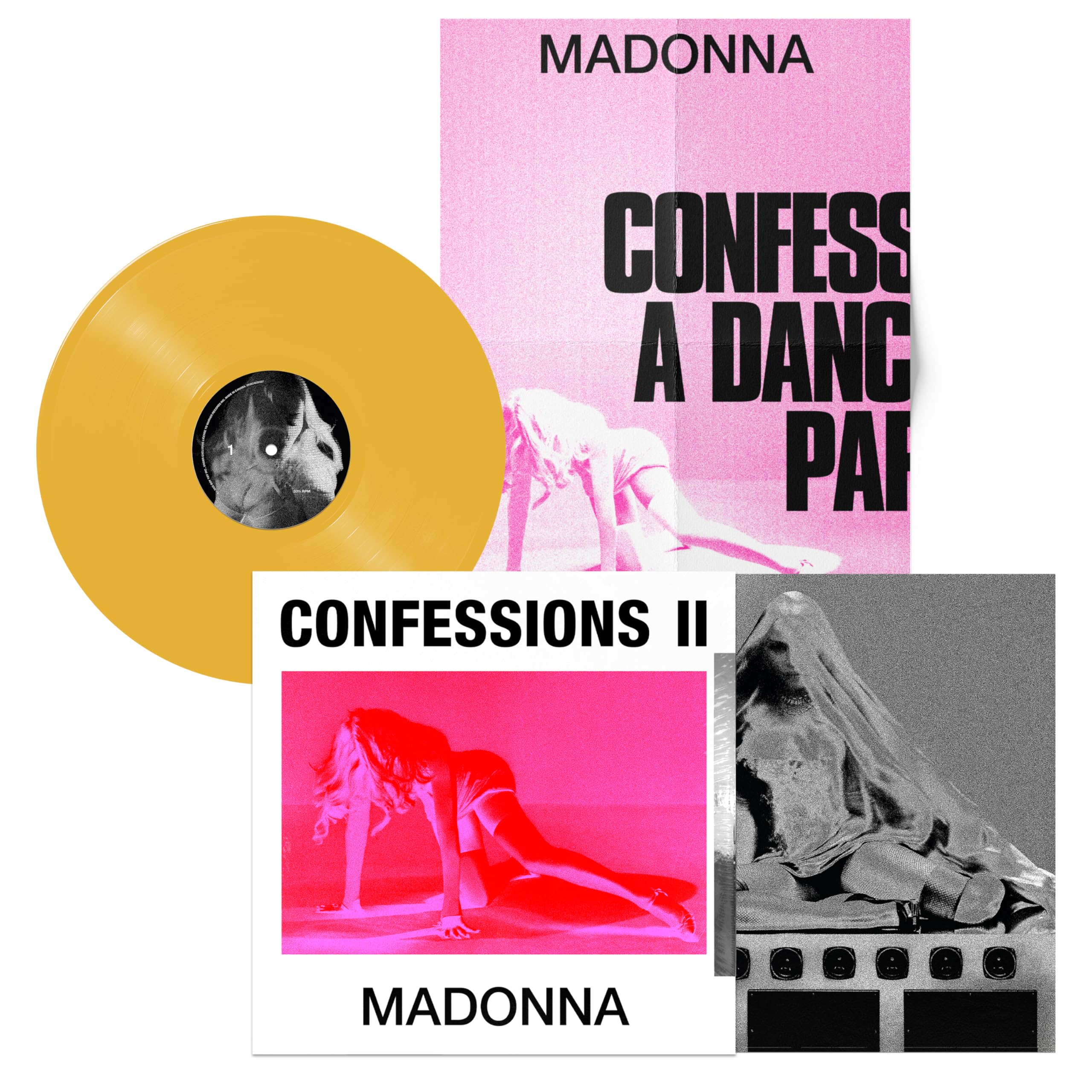 Madonna - CONFESSIONS II [Amazon Exclusive Yellow Vinyl] 2