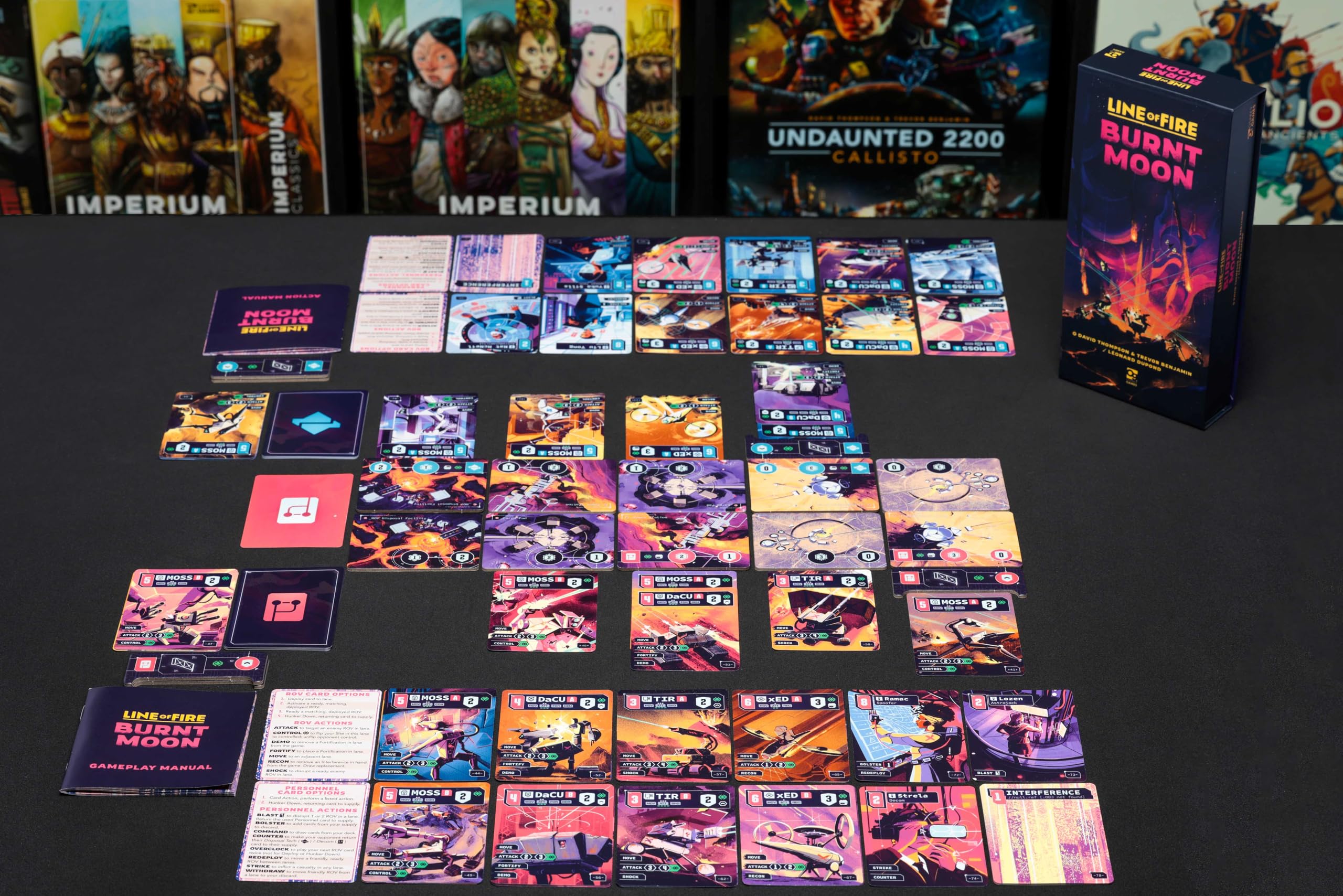 Osprey Games Line of Fire: Burnt Moon - 2 Player Deck-Building Card Game | Ages 14+ 7