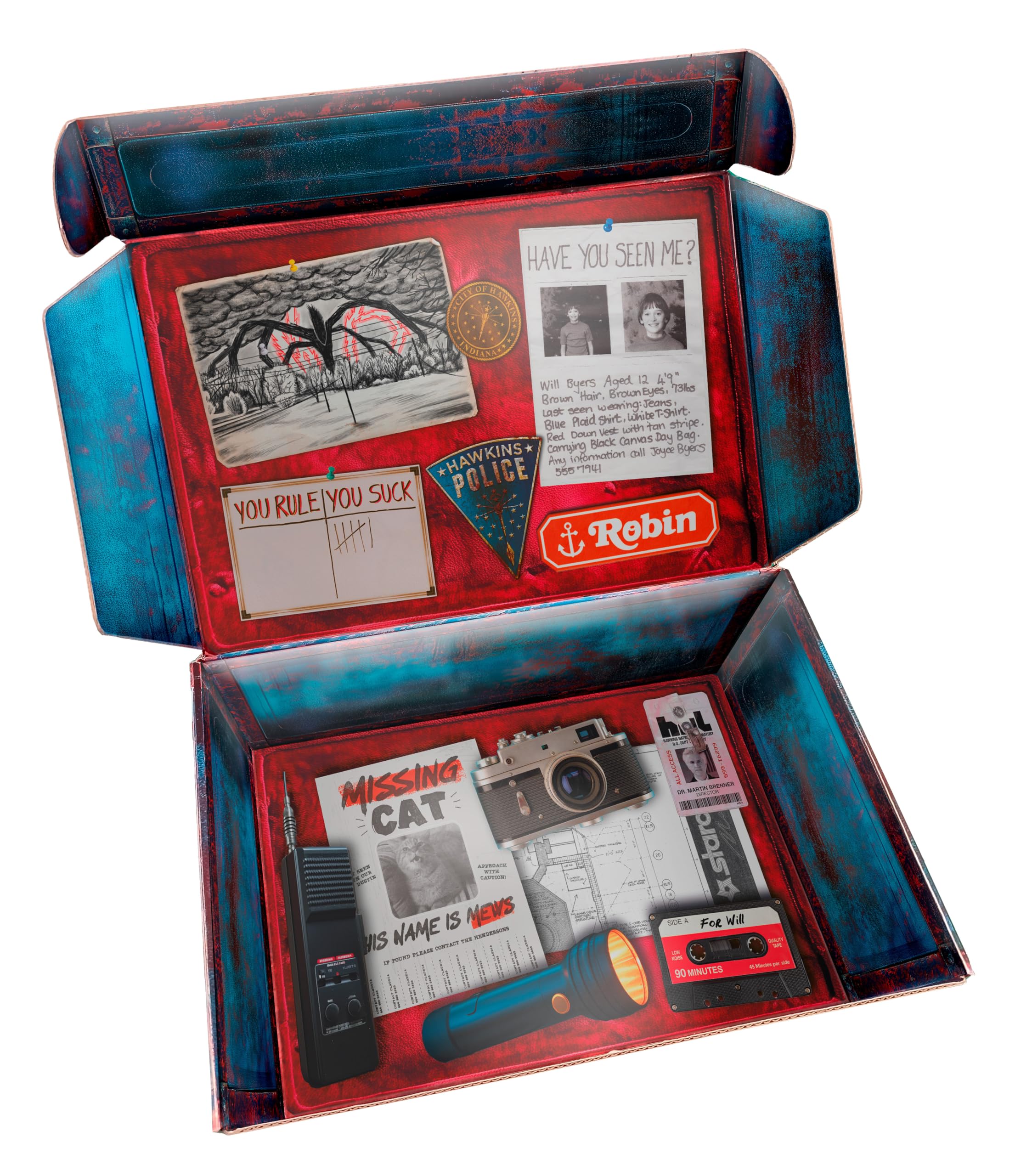 Clementoni Stranger Things Metamorphic Art Puzzle - 520-Piece LED Interactive Puzzle for Fans 4