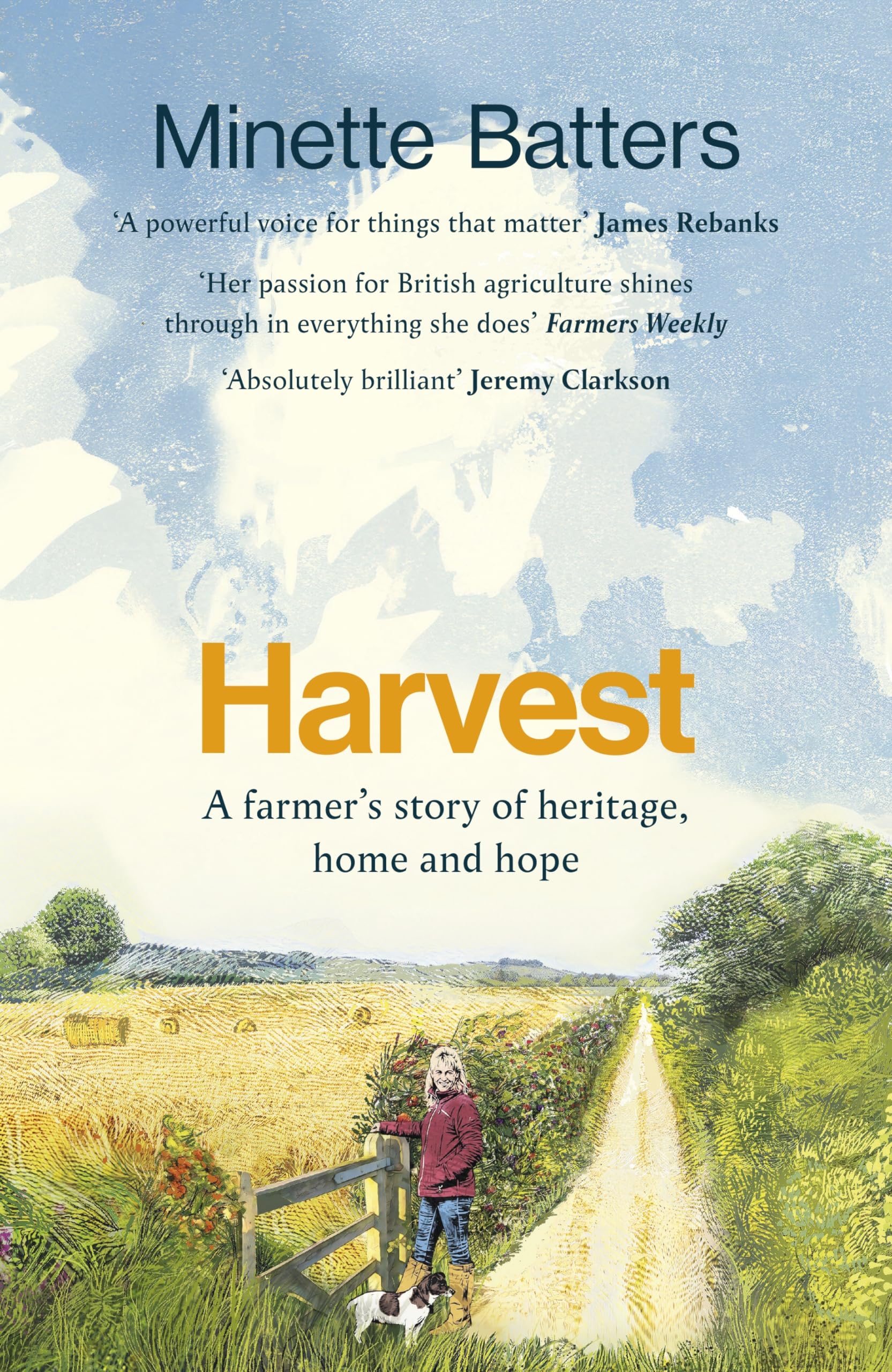 Ebury Press Harvest by Minette Batters | Hardcover Biography & Memoir