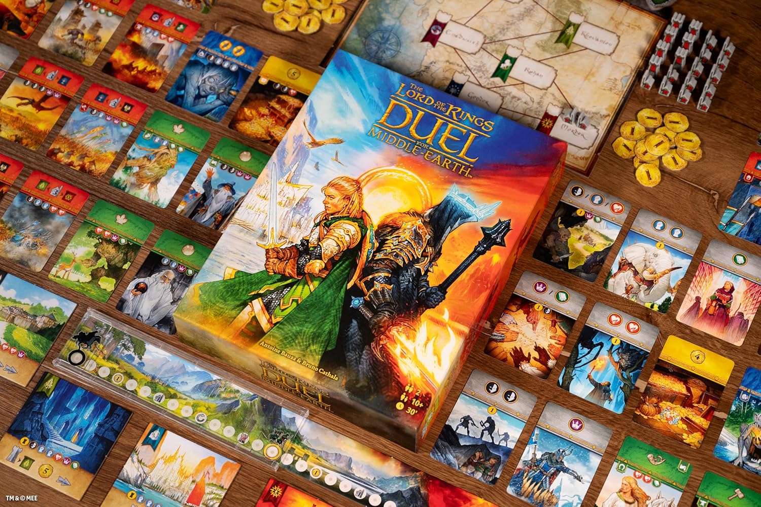 Repos Production The Lord of the Rings: Duel for Middle-Earth Board Game 6