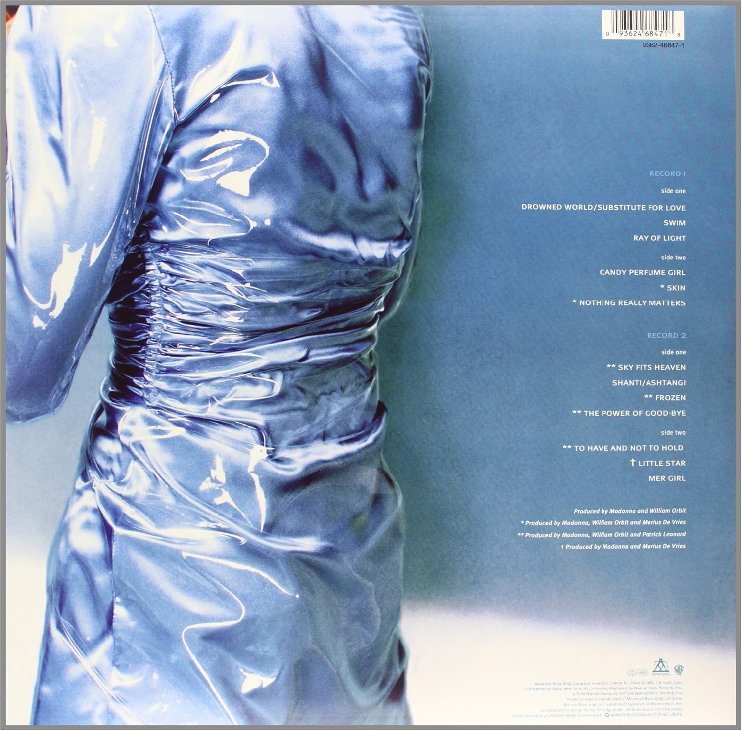 Madonna - Ray Of Light VINYL