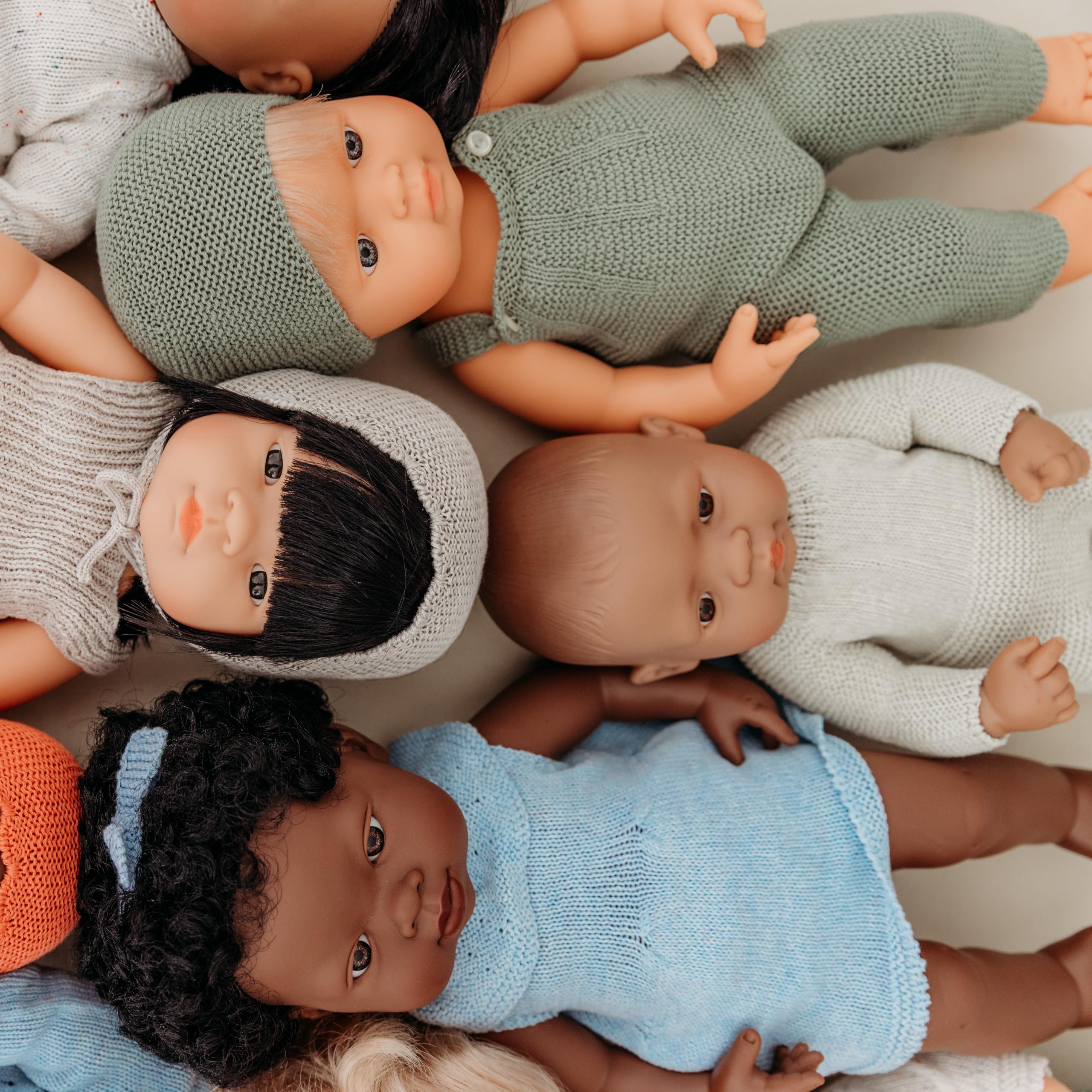 Miniland Baby Doll 31038 Anatomically Correct Nurturing Doll 9