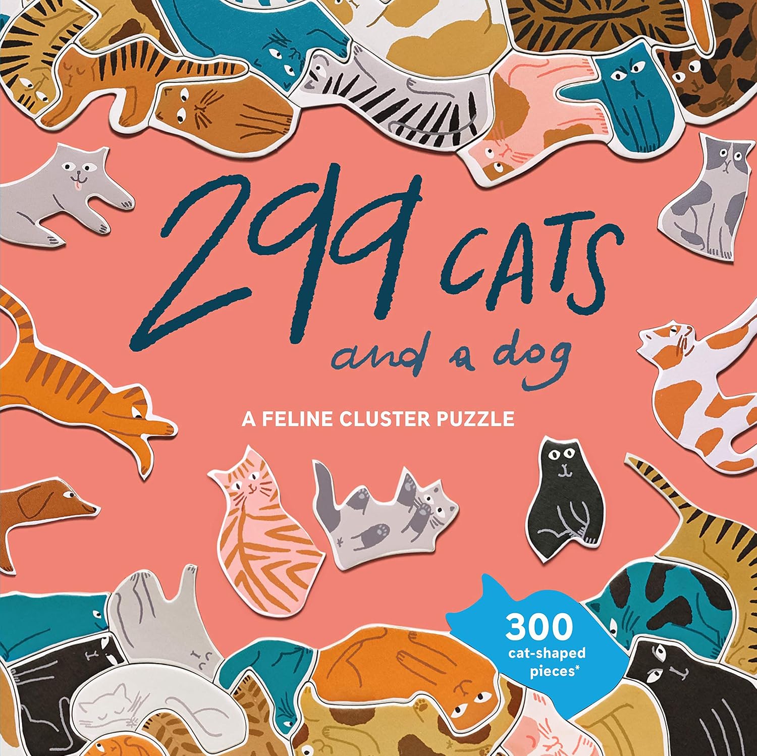 Laurence King Publishing - 299 Cats (and a dog) Feline Cluster Puzzle