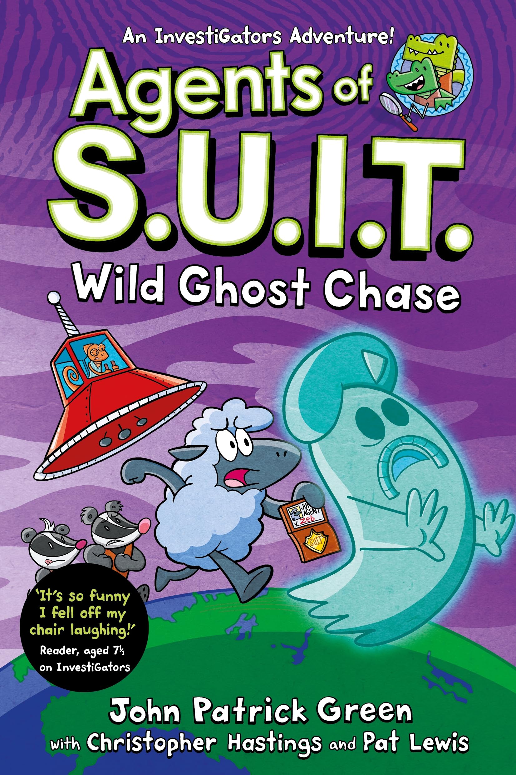 Agents of S.U.I.T.: Wild Ghost Chase: A Laugh-Out-Loud InvestiGators Comic - Paperback | Ages 7-11 | 208 Pages