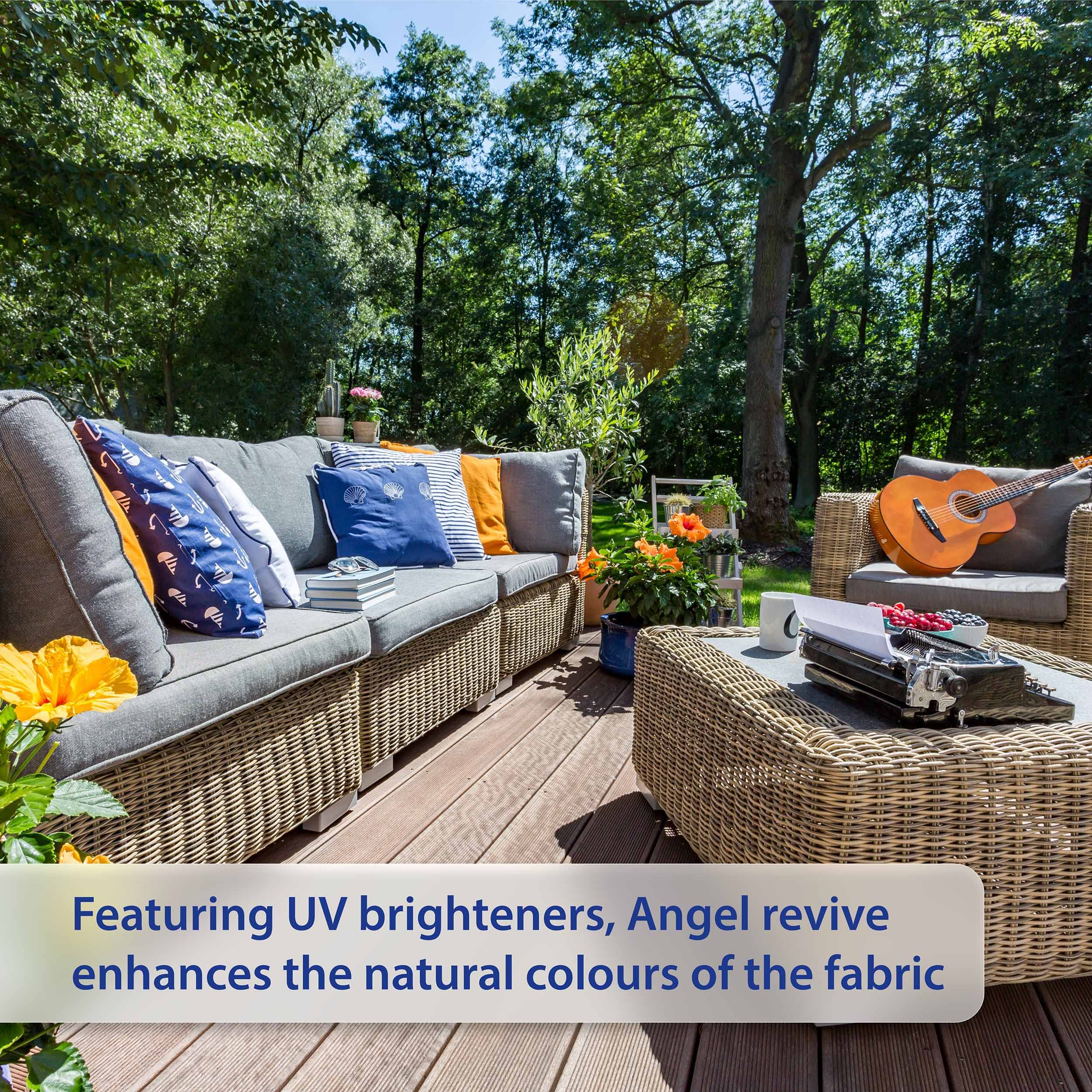 Nilco Angel Revive Outdoor Fabric Foam Cleaner - Antibacterial | Concentrated Gel | 1 Litre 6